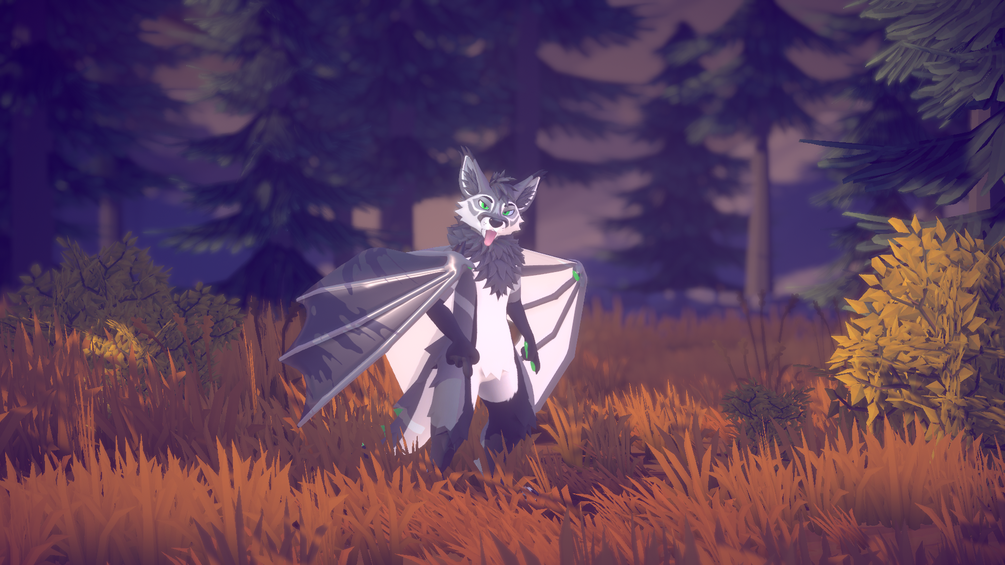 Freakhound Wings (VRChat Asset)