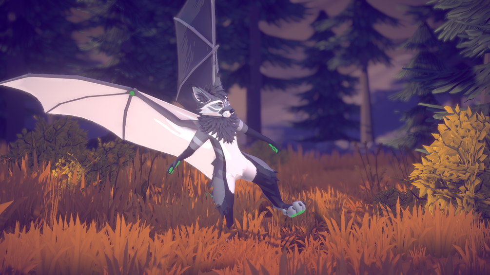 Freakhound Wings (VRChat Asset)