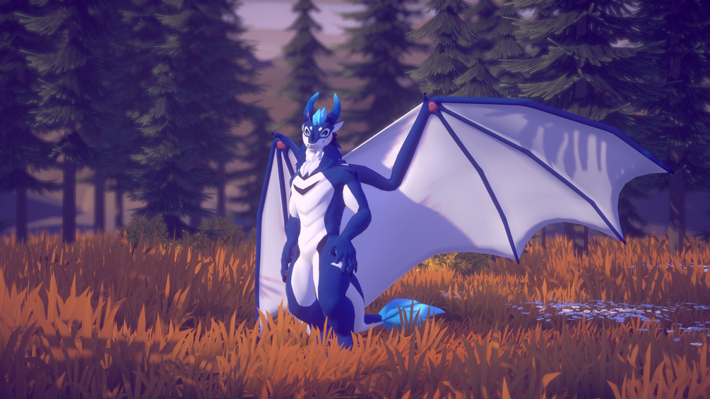 ZDragon Wings V2 (VRChat Asset)