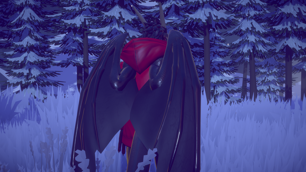 Draconian Hoodie for VRChat