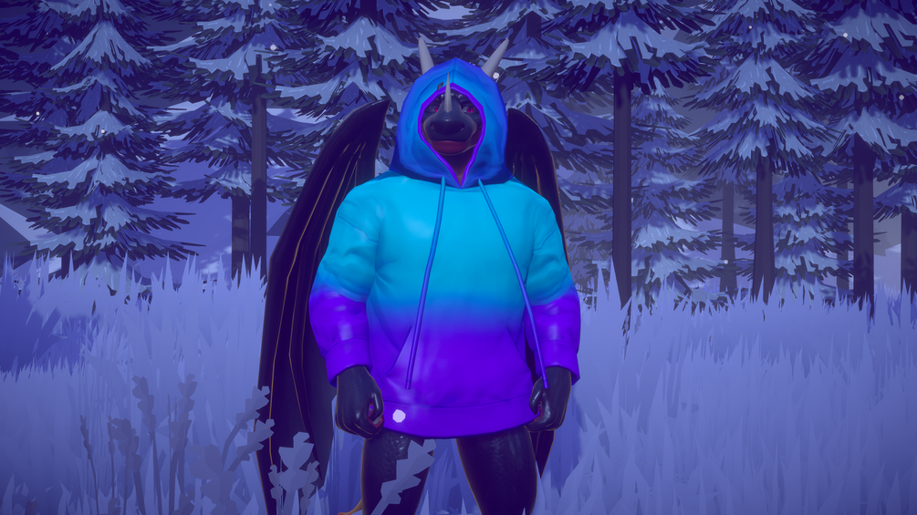 Draconian Hoodie for VRChat