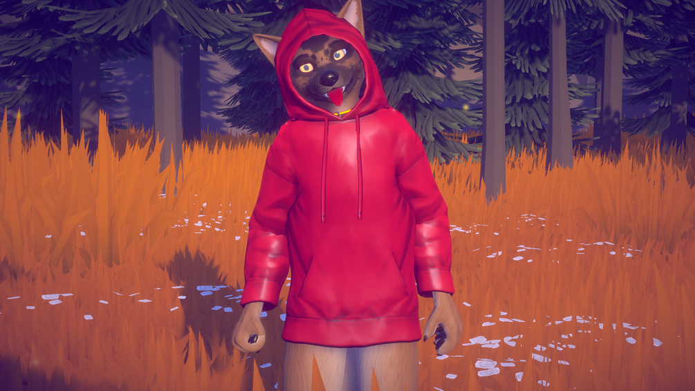 Canis Woof Hoodie for VRChat