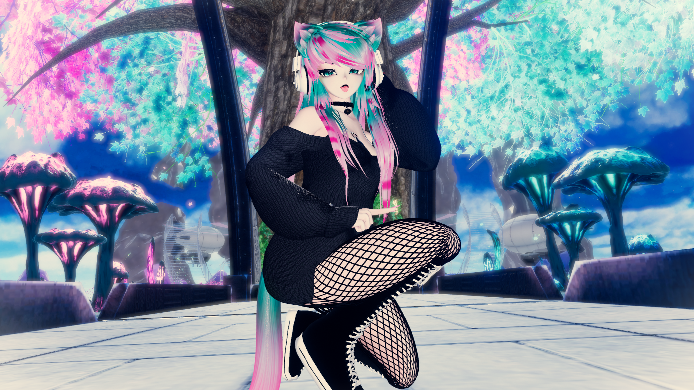 ~* NYANKO *~ Free VrChat Avatar (FT + GoLoco + PC ONLY)