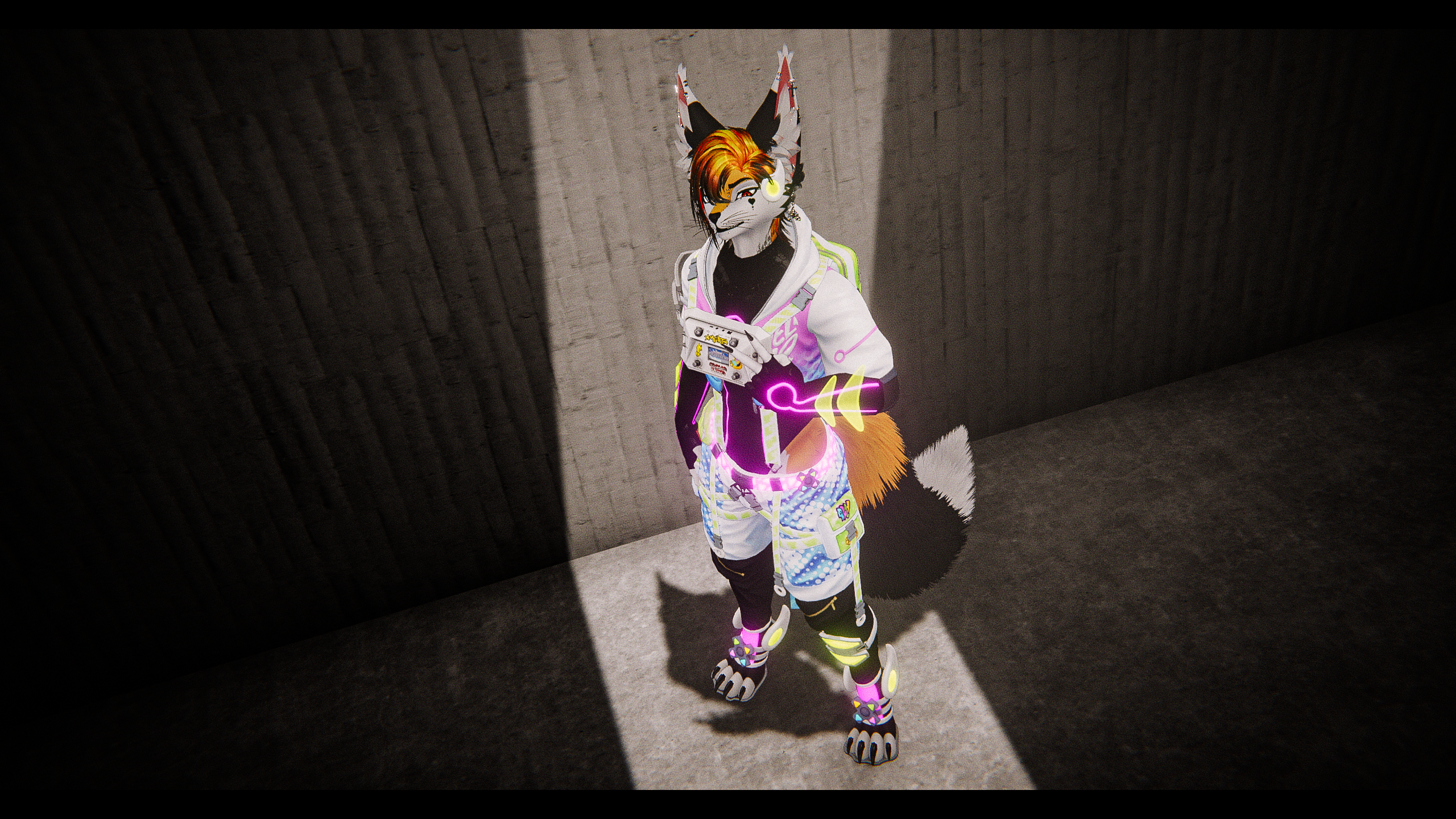 ElektroBeat II Ultra's Clothing - for Twink Fox II AudioLink, VRCFury Ready !!