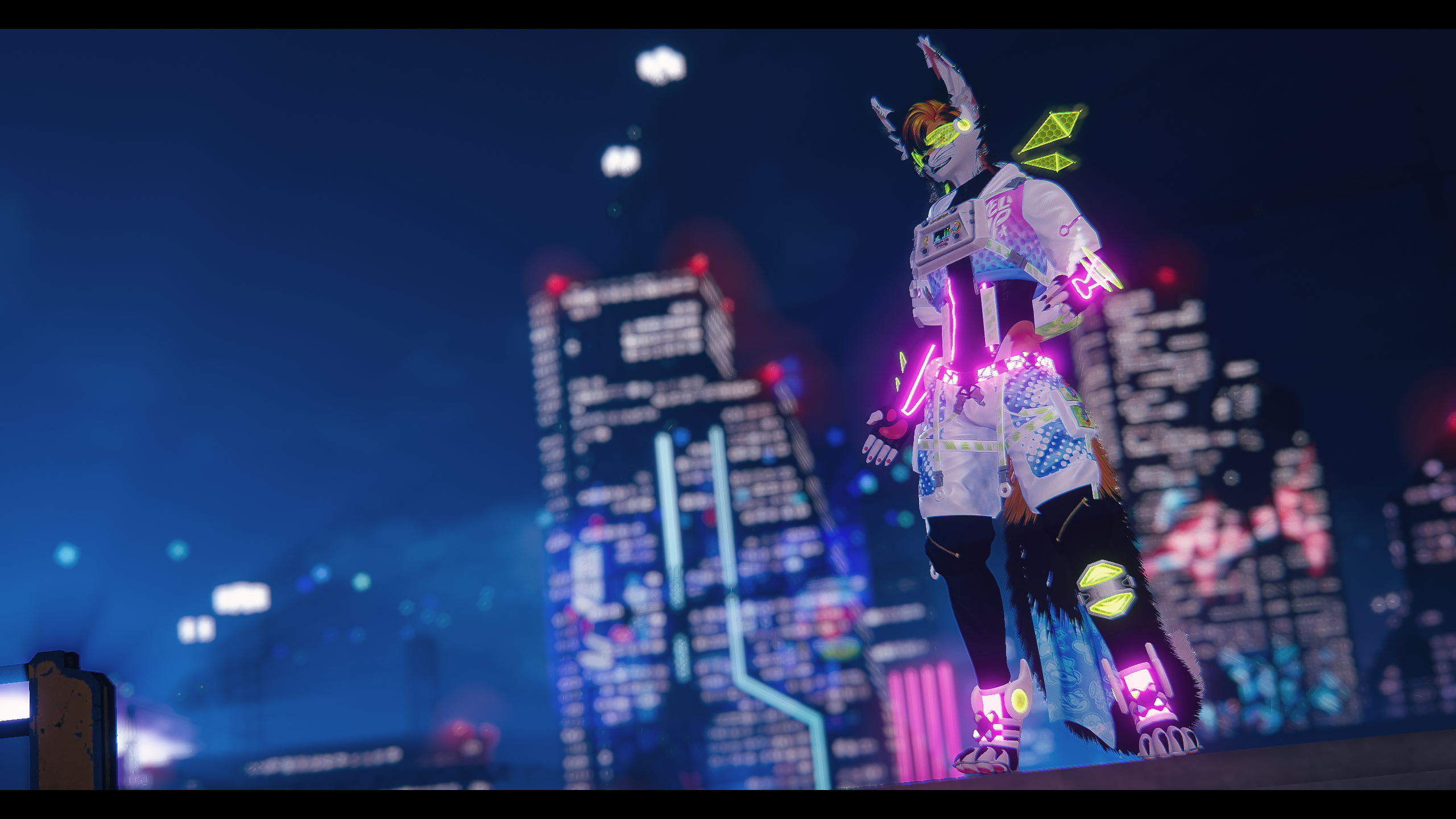 ElektroBeat II Ultra's Clothing - for Twink Fox II AudioLink, VRCFury Ready !!