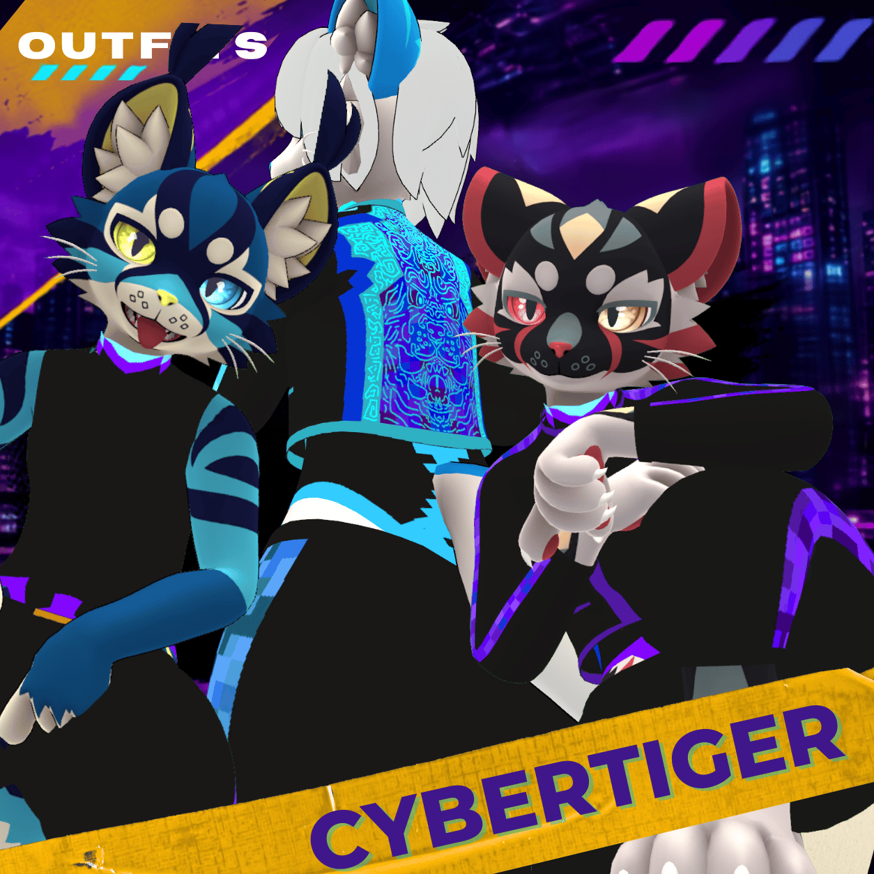 CyberTiger - Mayu Outfits