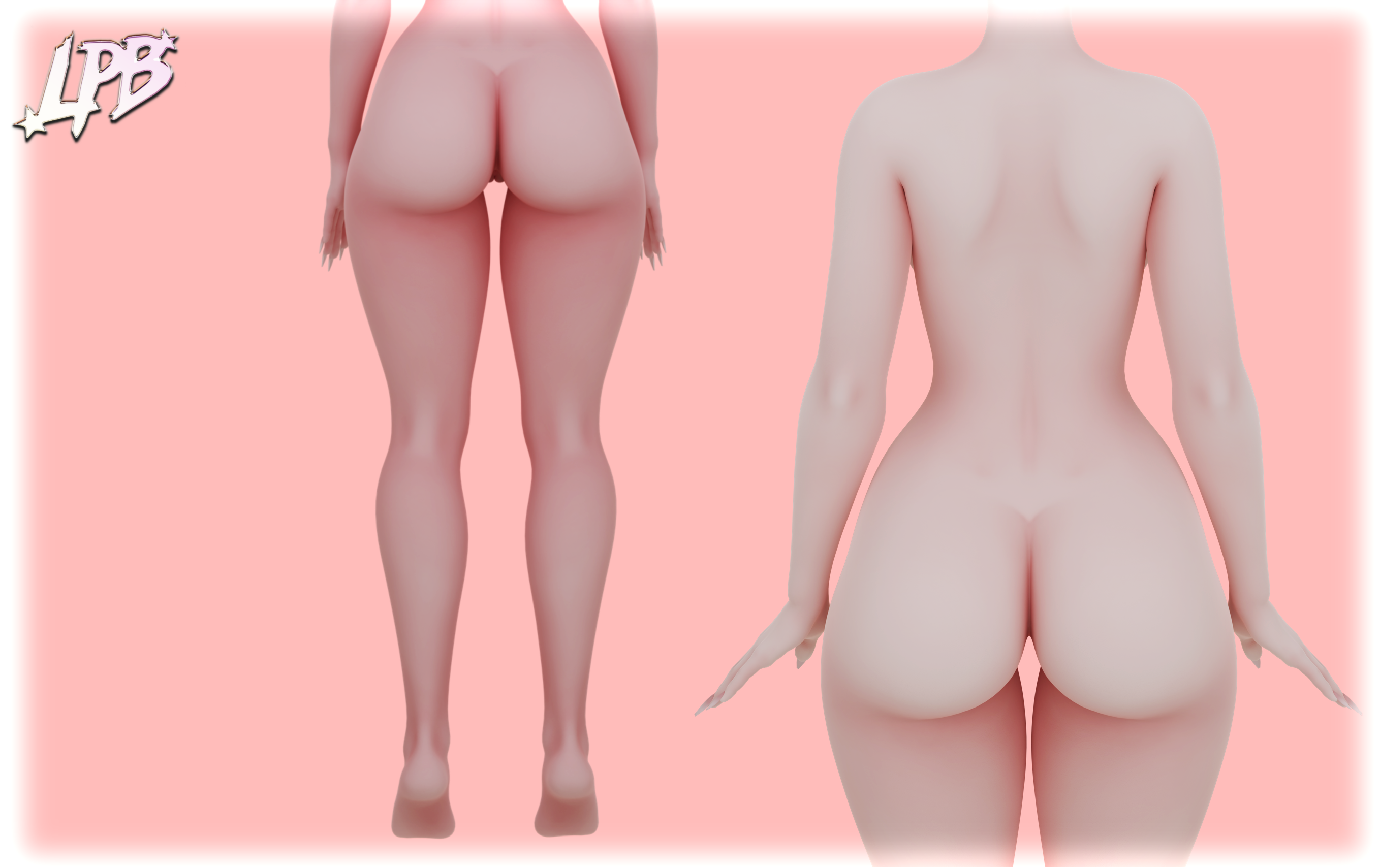 soft bby body skin textures for Venus V2 base