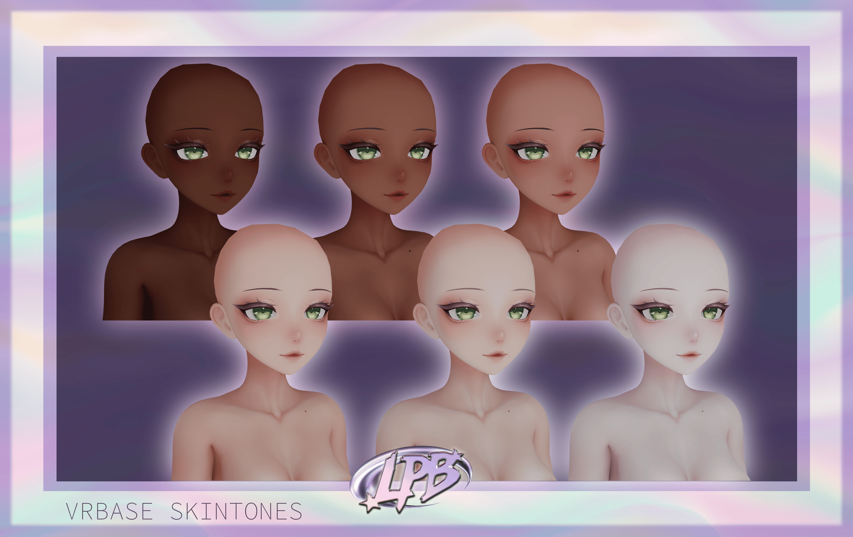 soft makeup textures (Starlight head)