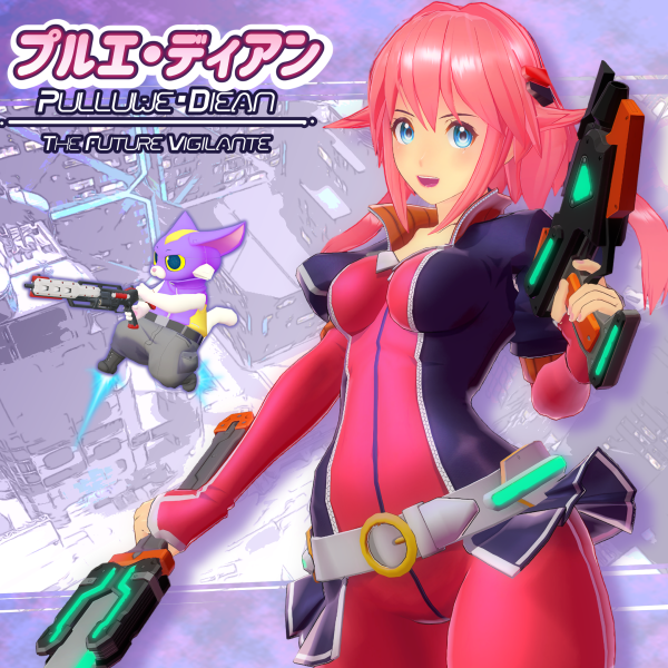 VRChat & VRM avatar 「Pulluwe Diean」 All color variation set
