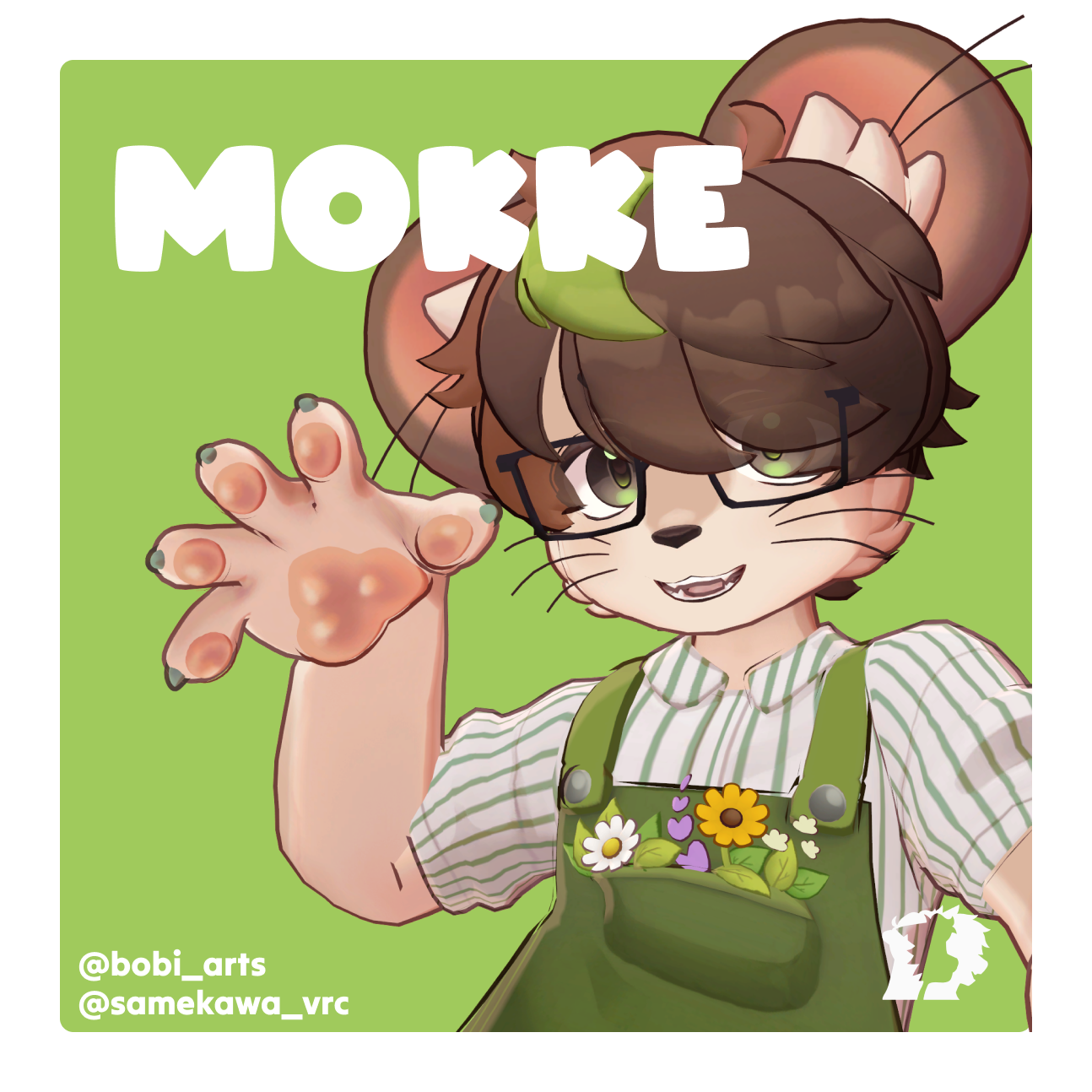 「Mokke」 【3D Model for VRChat】