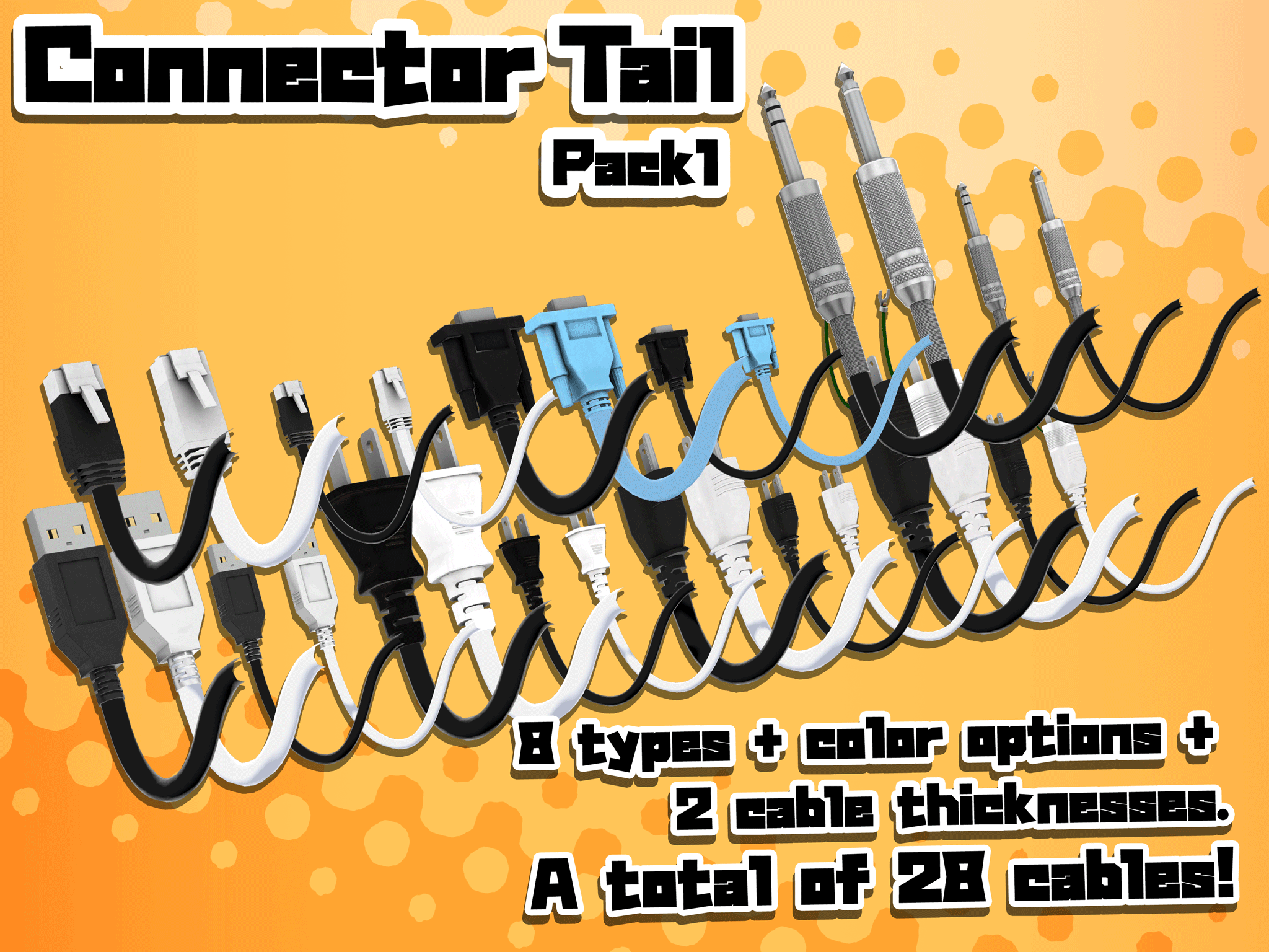 Connector Tail / Pack1