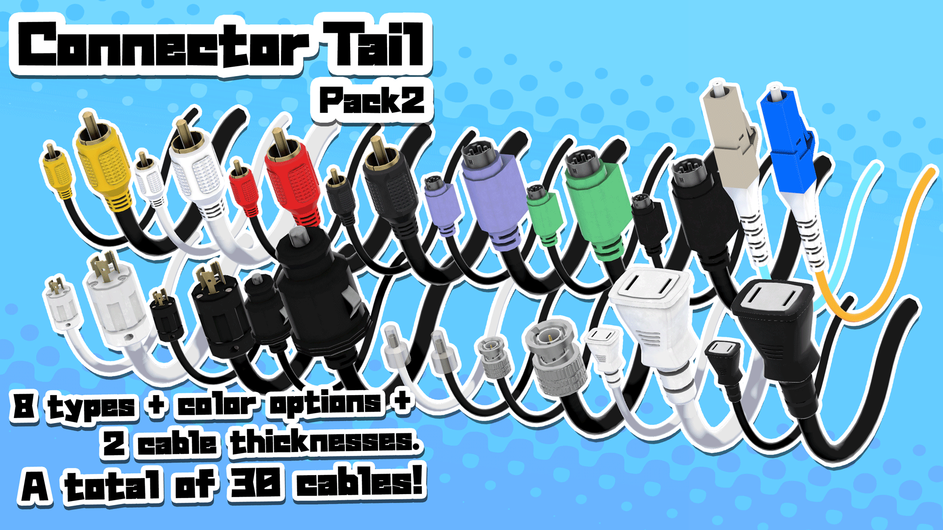 Connector Tail / Pack2