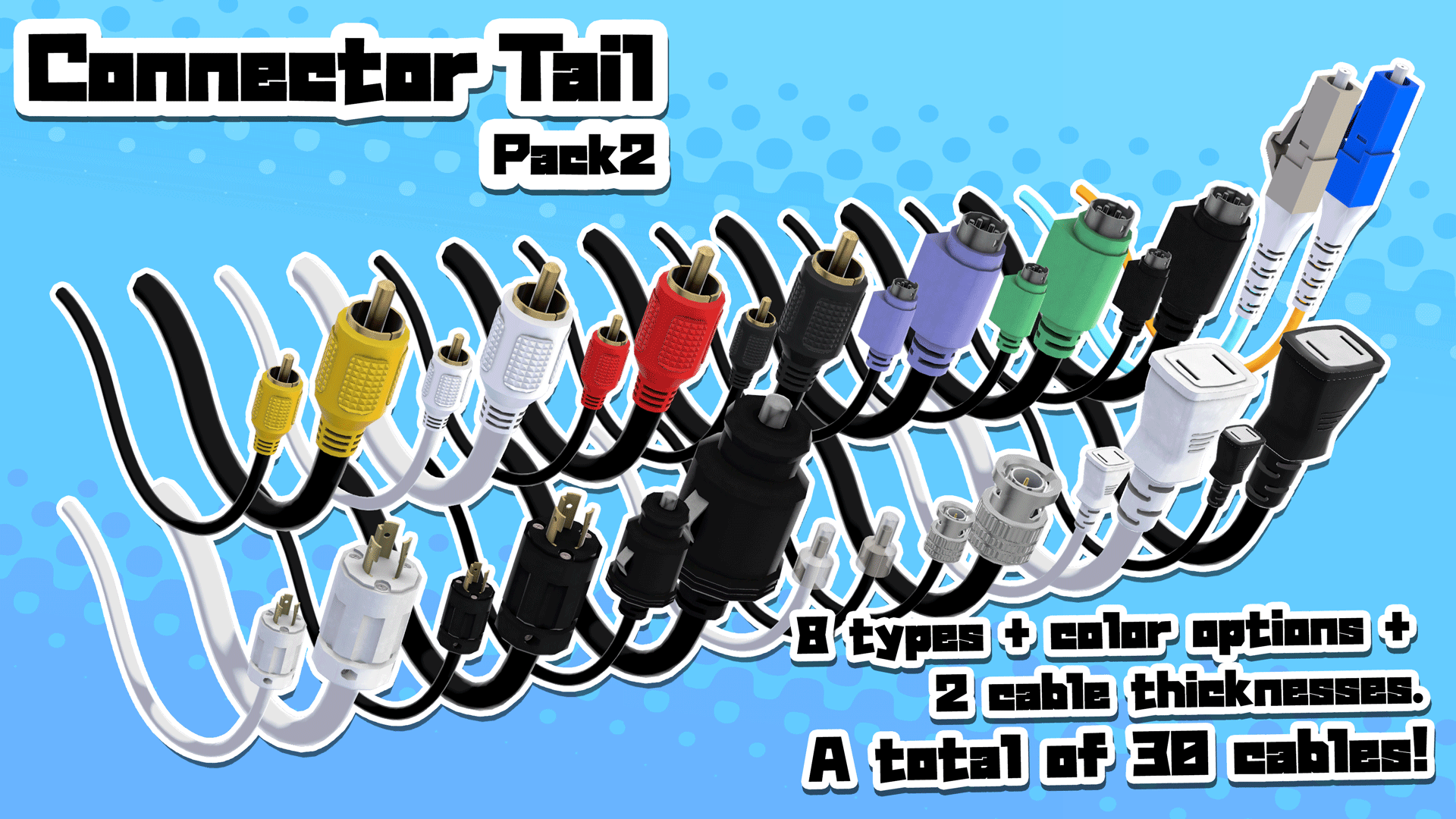 Connector Tail / Pack2