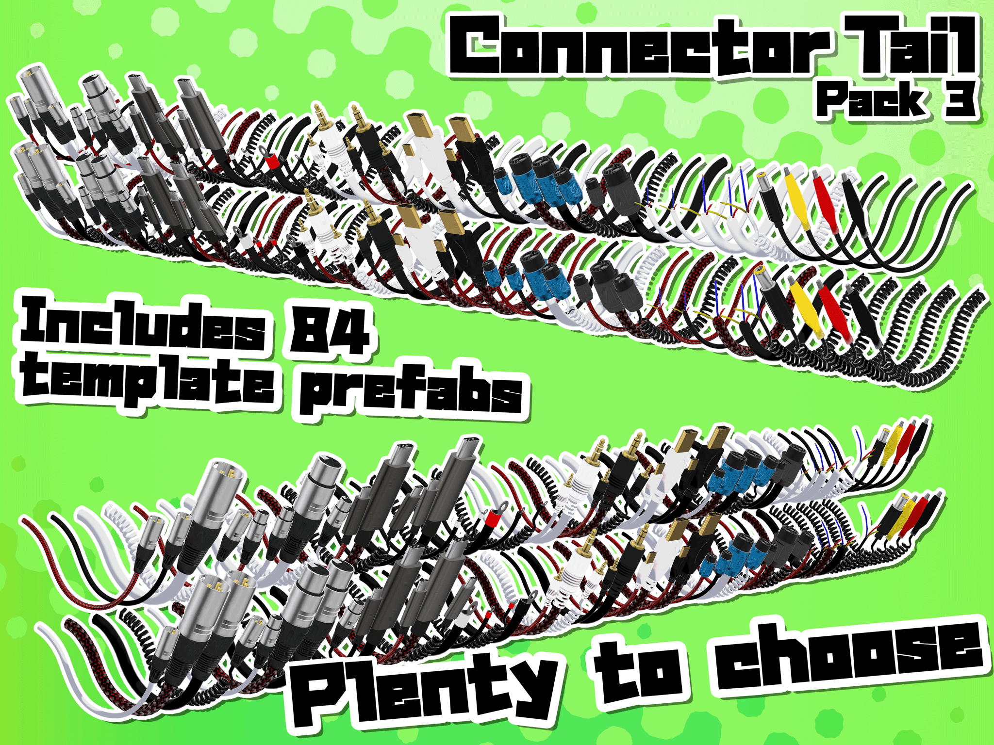 Connector Tail / Pack3