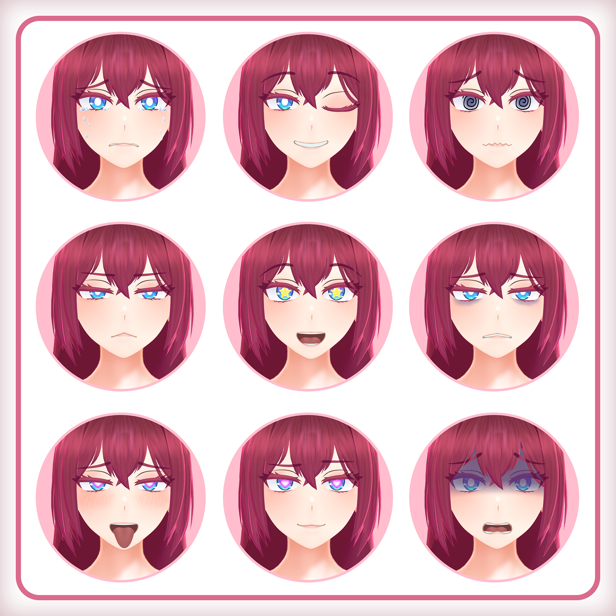Ayame 【アヤメ】 | Original 3D Model