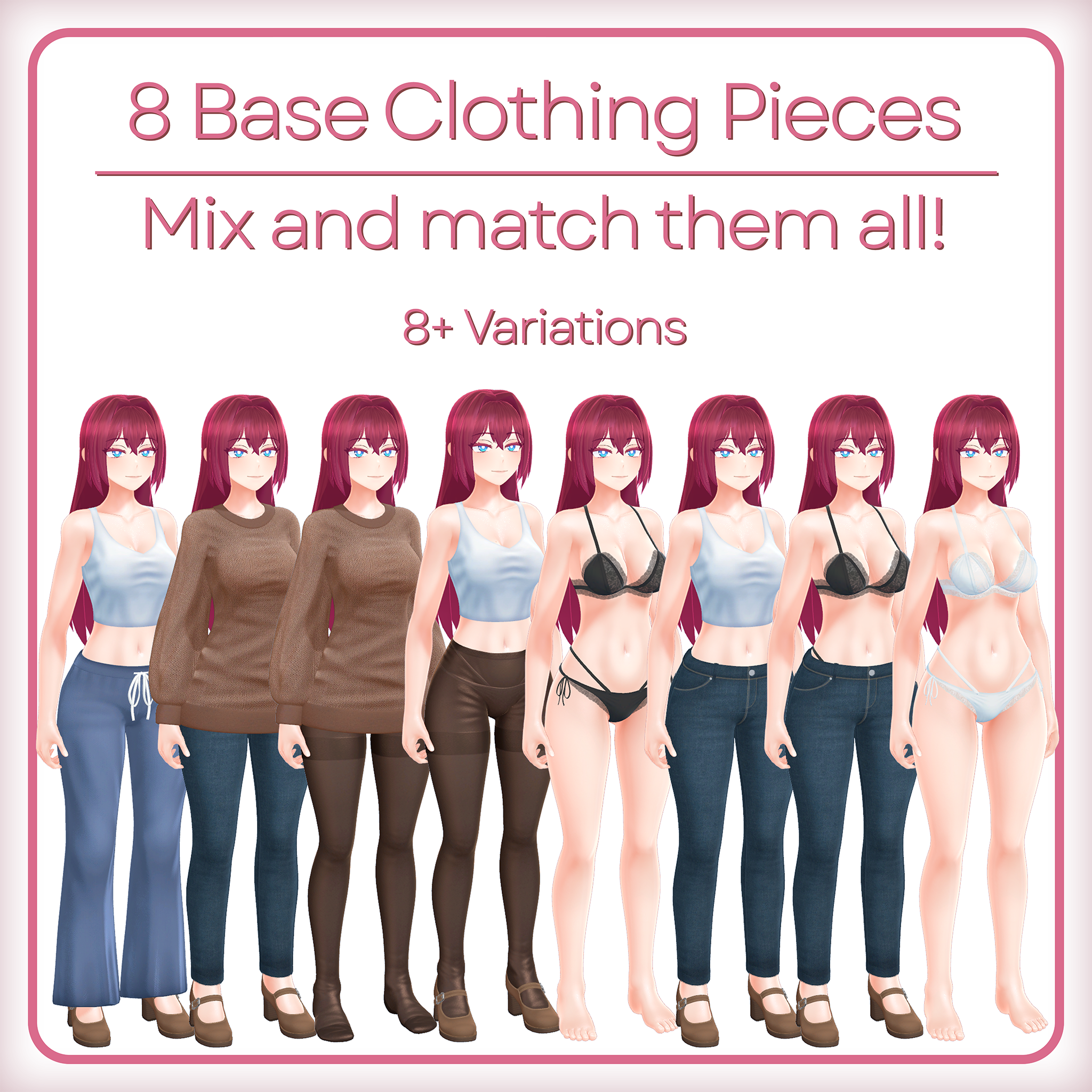Ayame 【アヤメ】 | Original 3D Model
