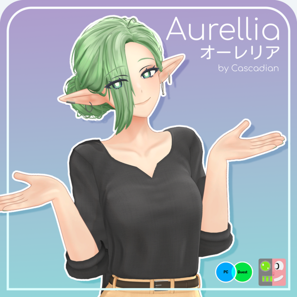 Aurellia 【オーレリア】 | Original 3D Model