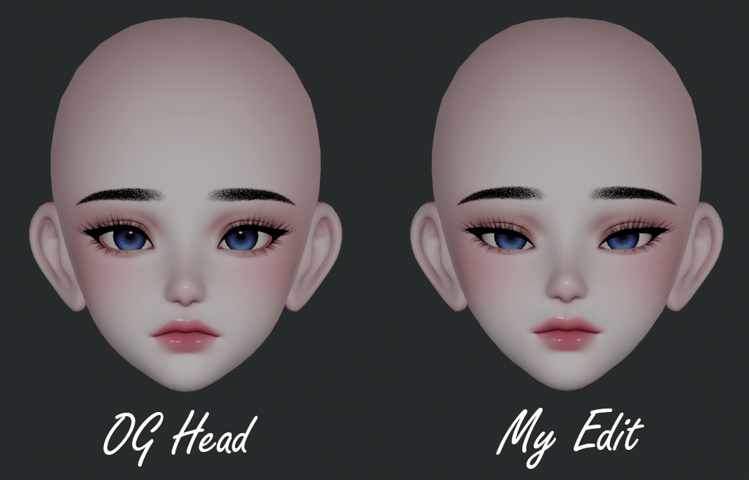 Sapphire Head (Amelia Head Edit)