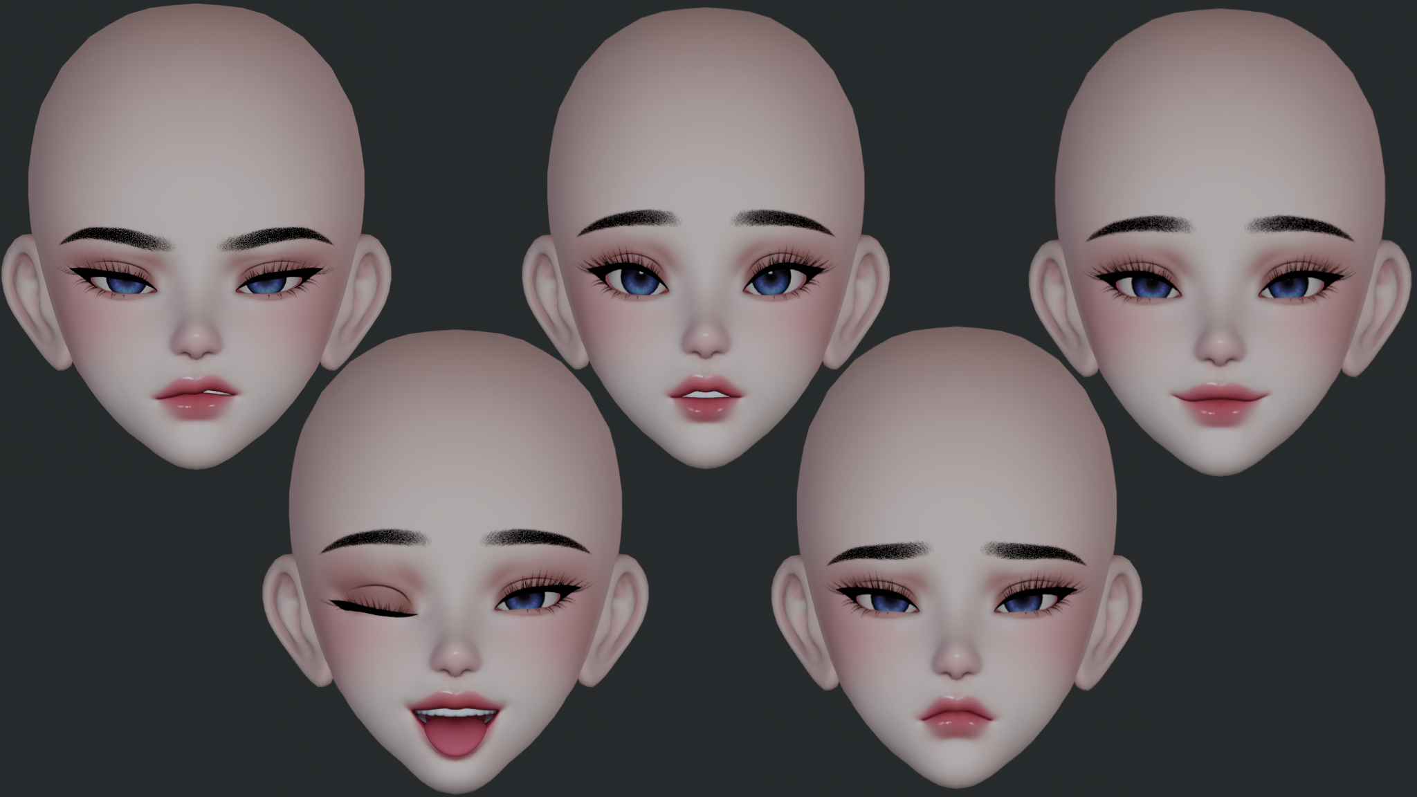 Sapphire Head (Amelia Head Edit)
