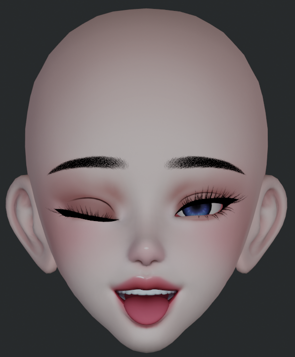 Sapphire Head (Amelia Head Edit)