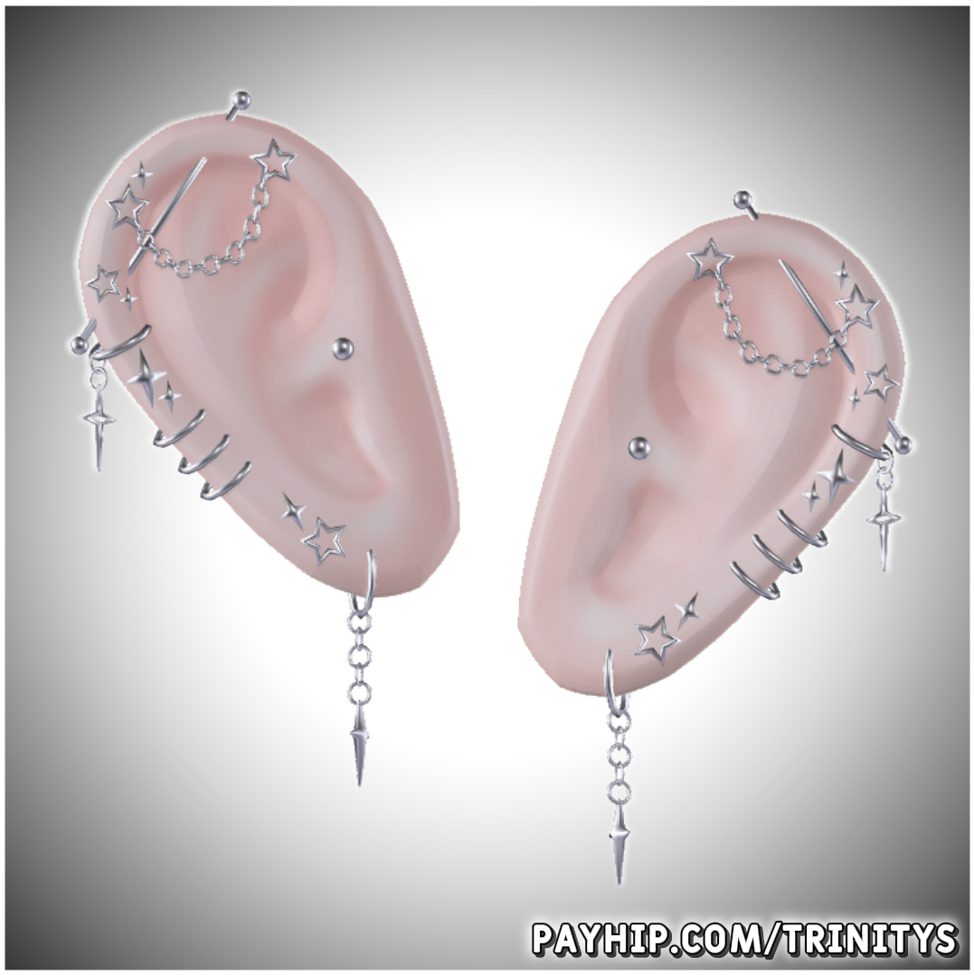 「 Star Earrings | Server Free 」