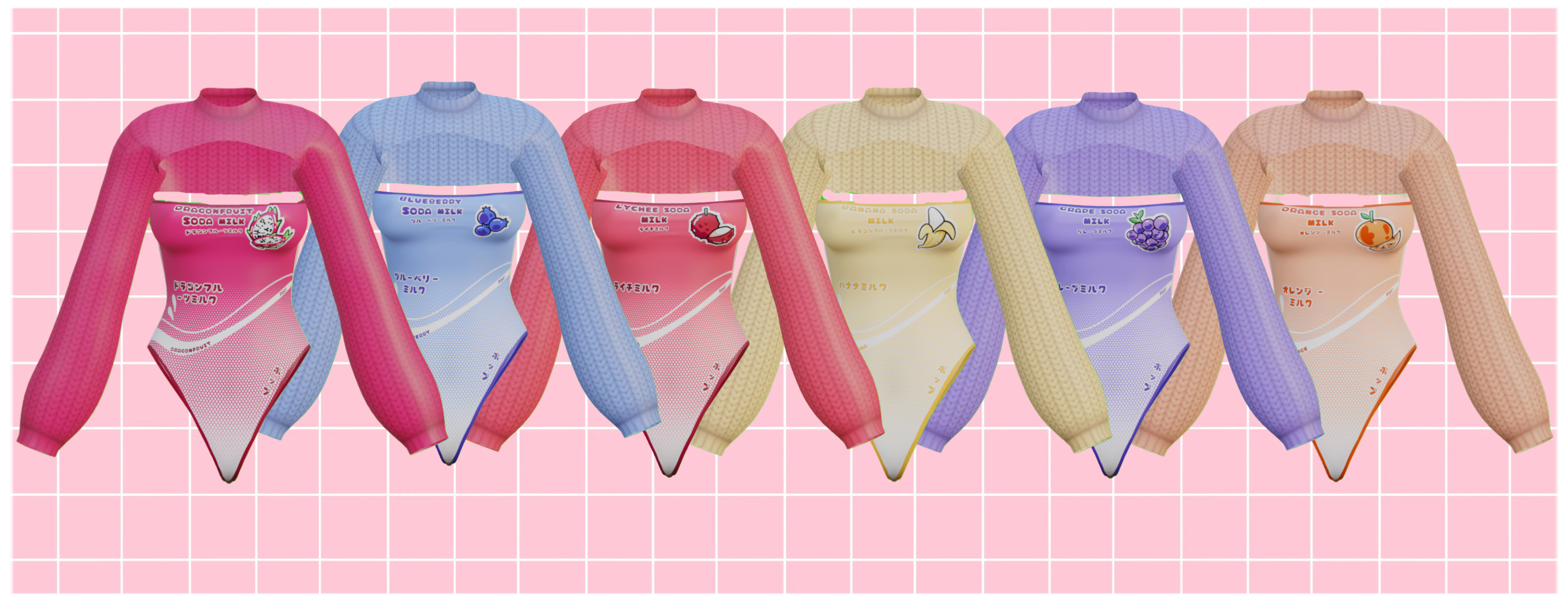 Comfy Fruit Set