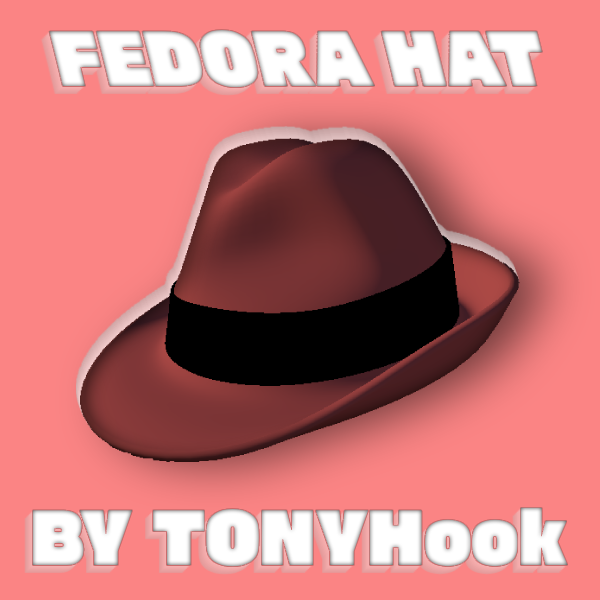 [FREE] Mystic Particle Fedora — My first VRChat accessory  (PC ONLY) 🎩✨