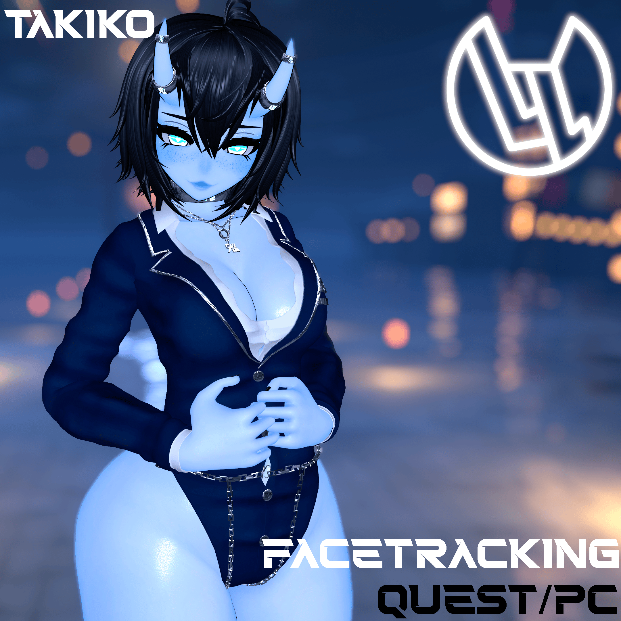 Takiko Oni Girl! FaceTracking! Ver(1.04) (PC/Quest) 