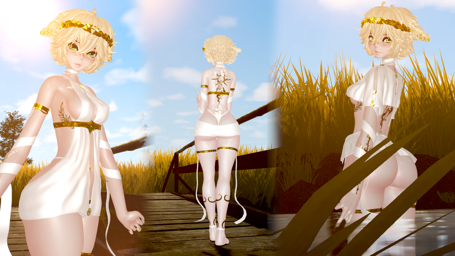 Eleni Greek Goddess! (Face Tracking) (Quest/PC) (Femboy/Female)