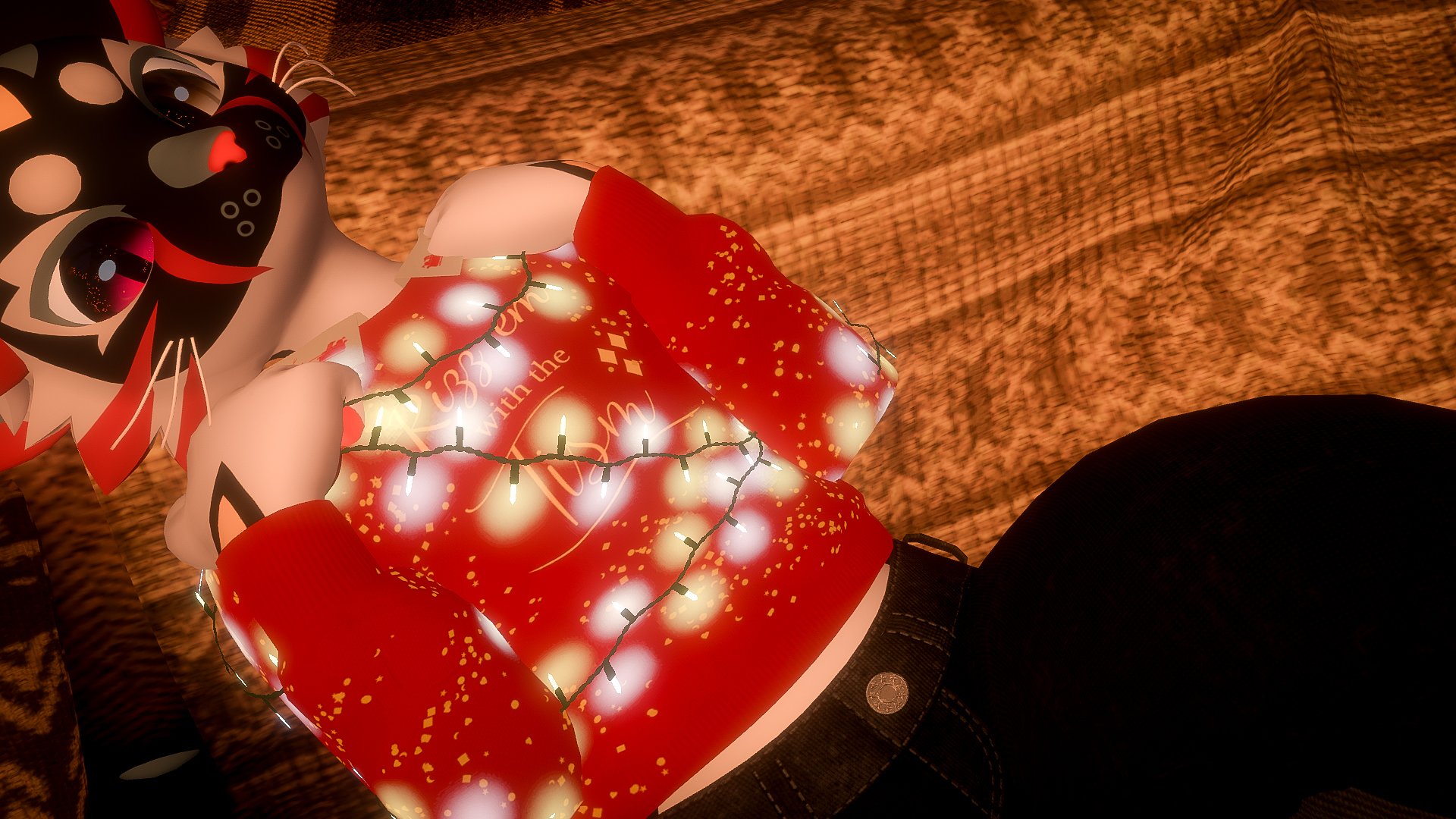 Festive Lights Sweater for Hyenid, Novabeast, Nardoragon, Mayu, and Rexouium