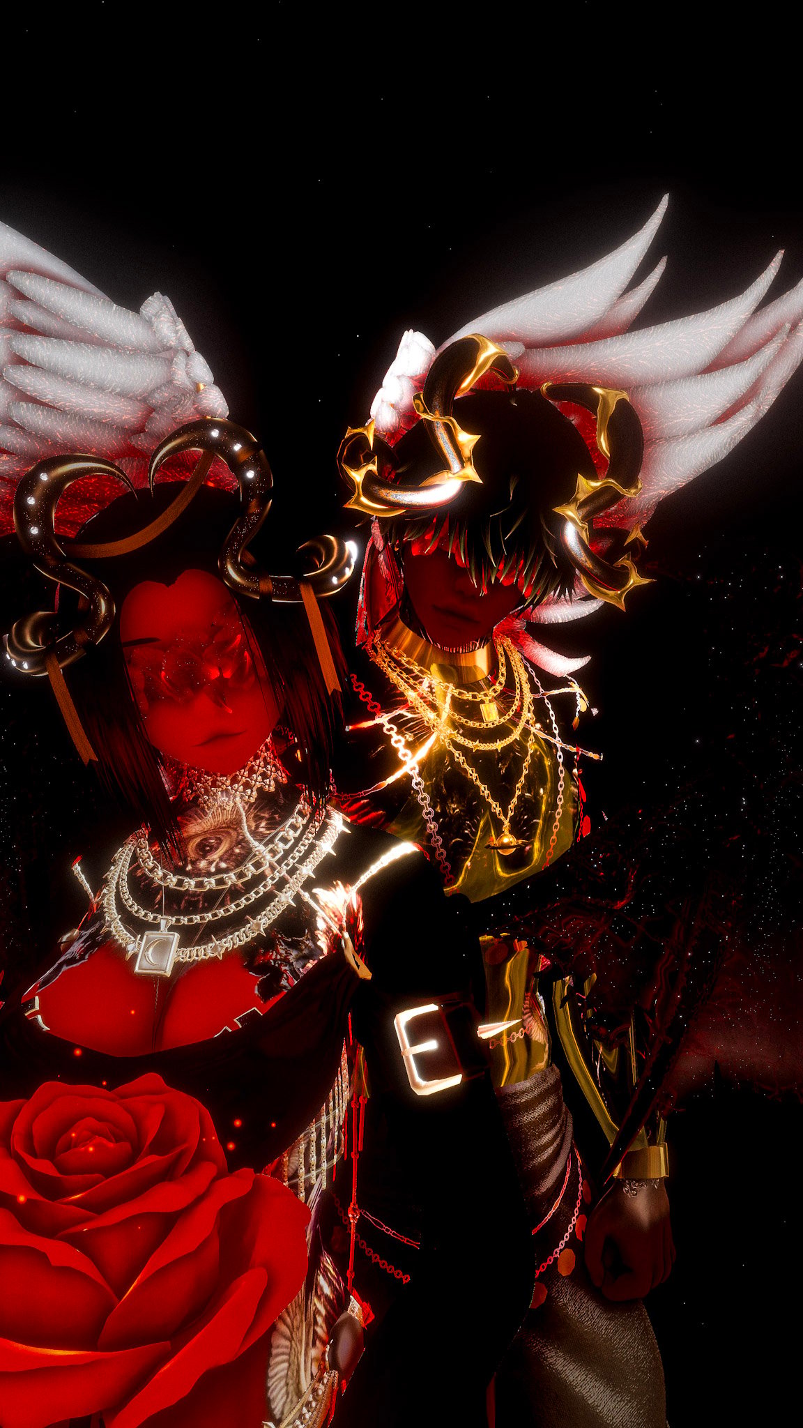 Lilith & Inarius (PC,Q,FT,NSFW,SFW)