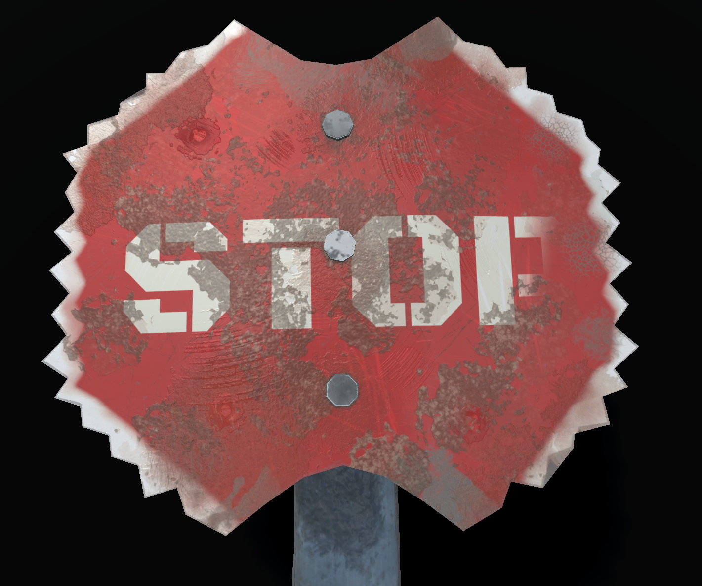 Scrap Sign Axe