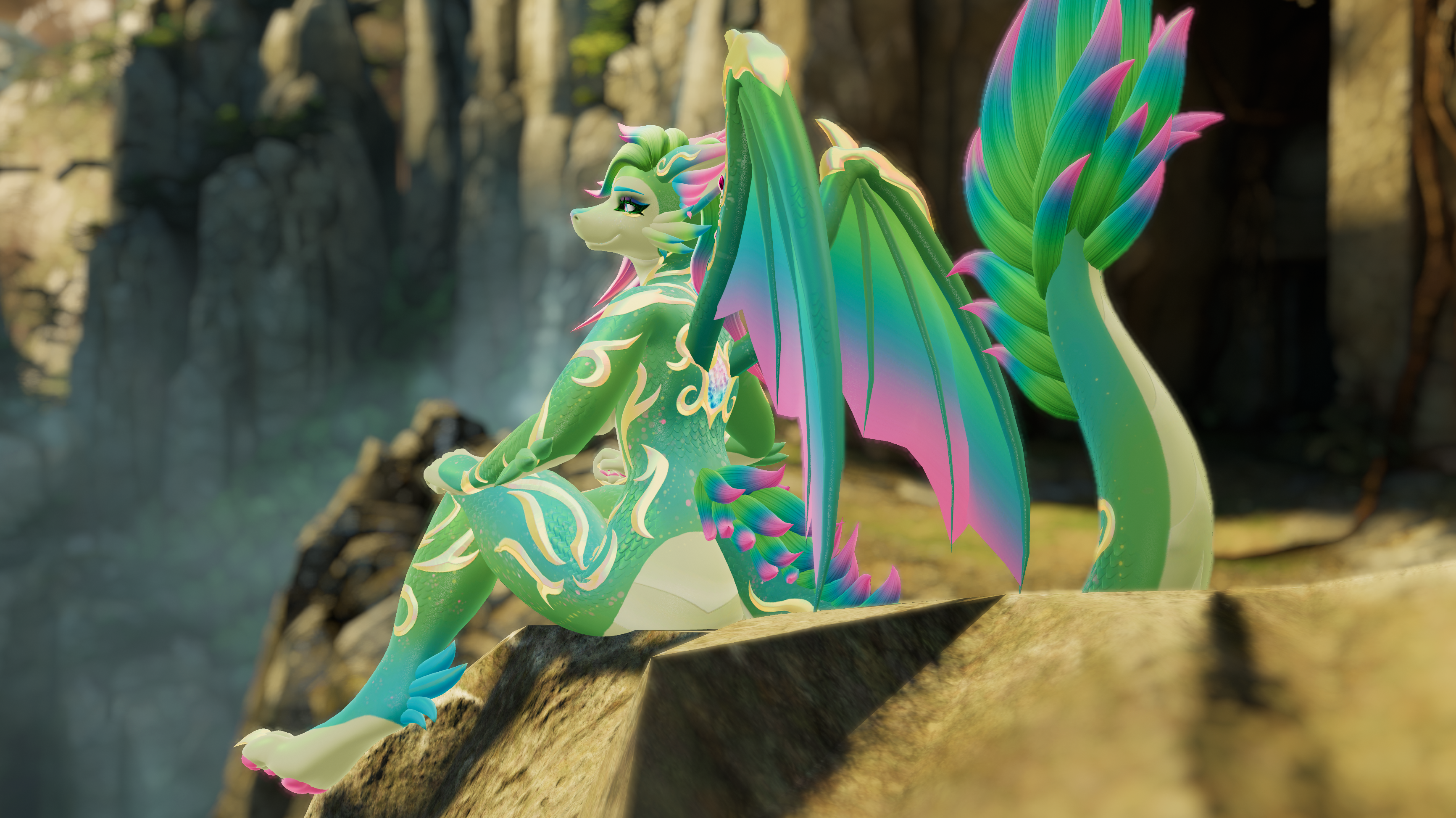 Quetzal Dragon texture (for the Azalea dragon)