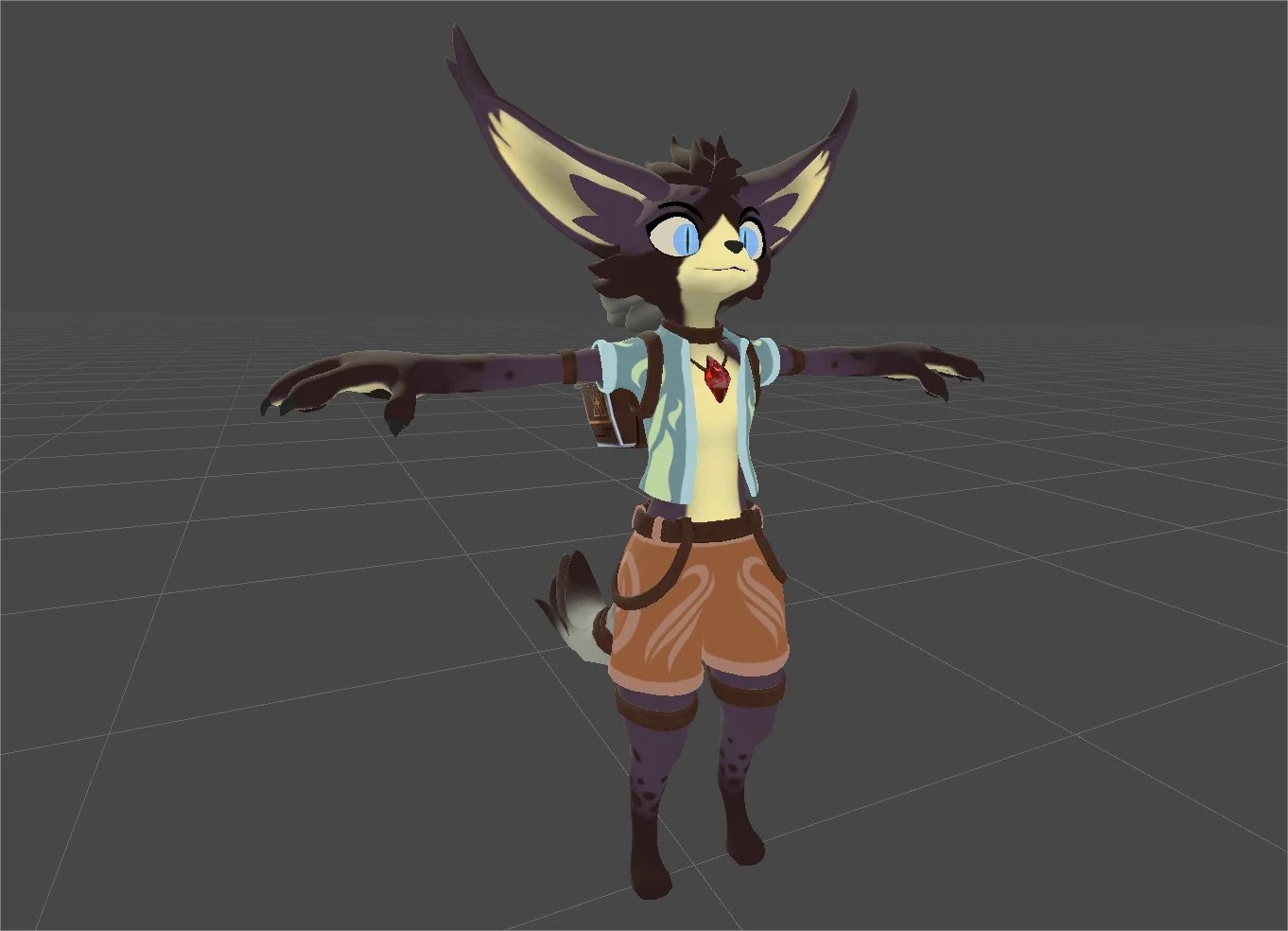 Zigg Model (VRChat model PC/QUEST)