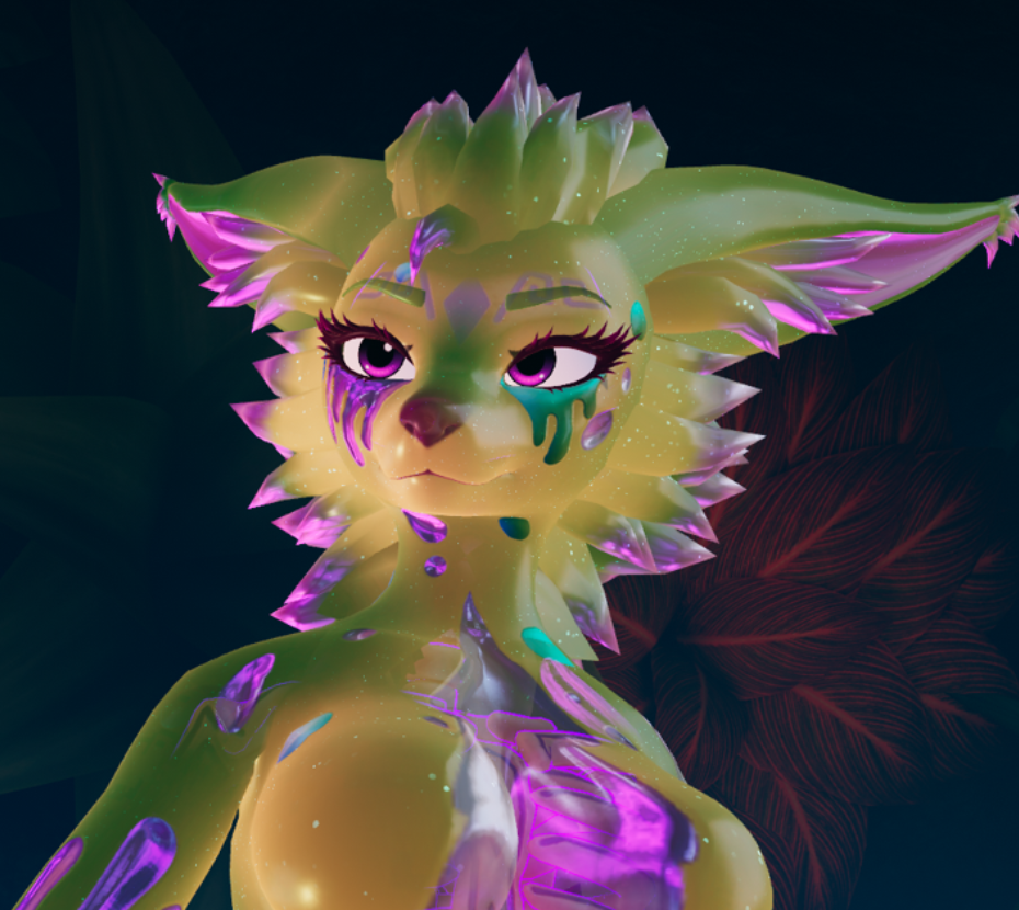 Slime FoxMoth (Model edit)