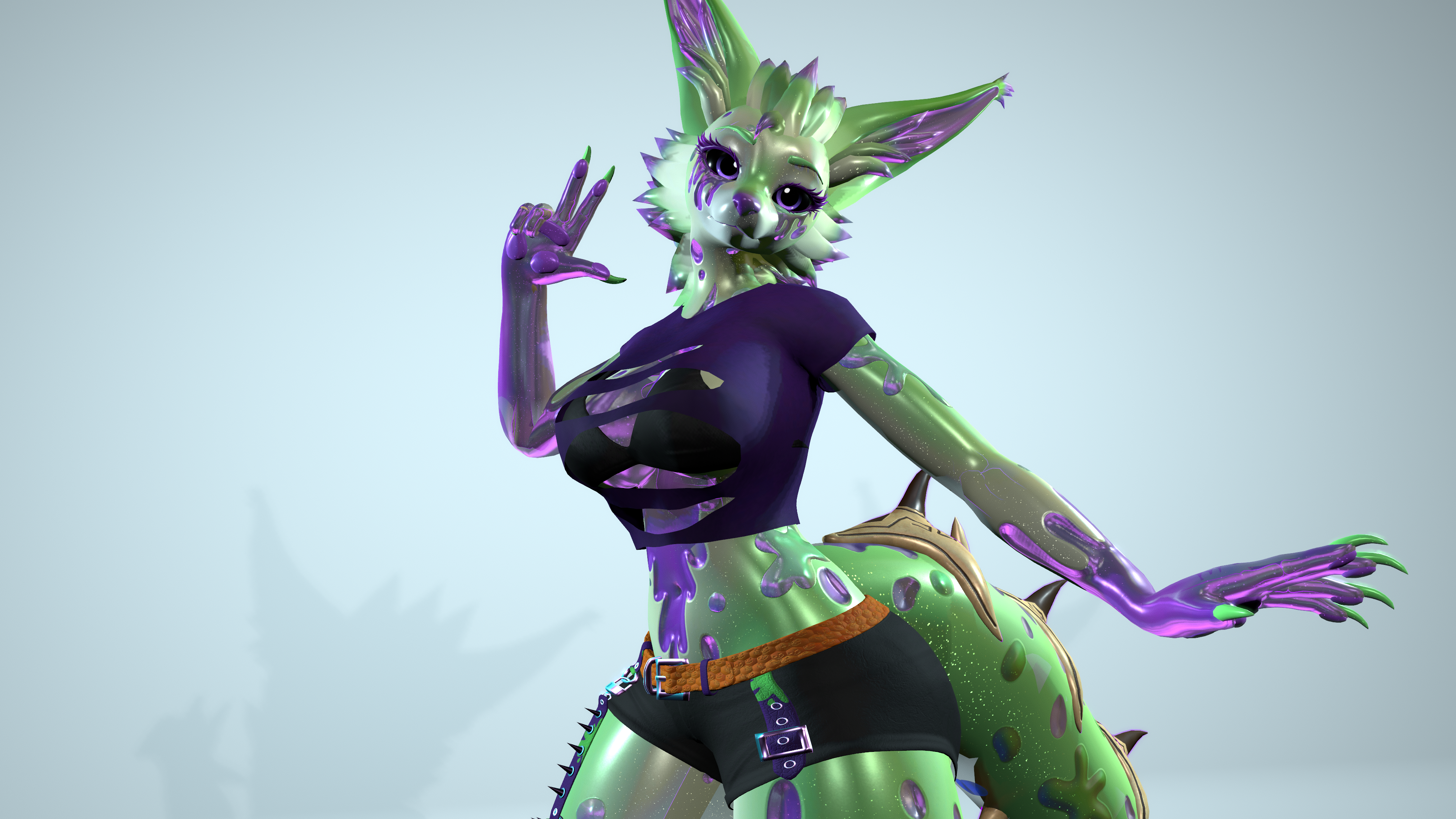Slime FoxMoth (Model edit)