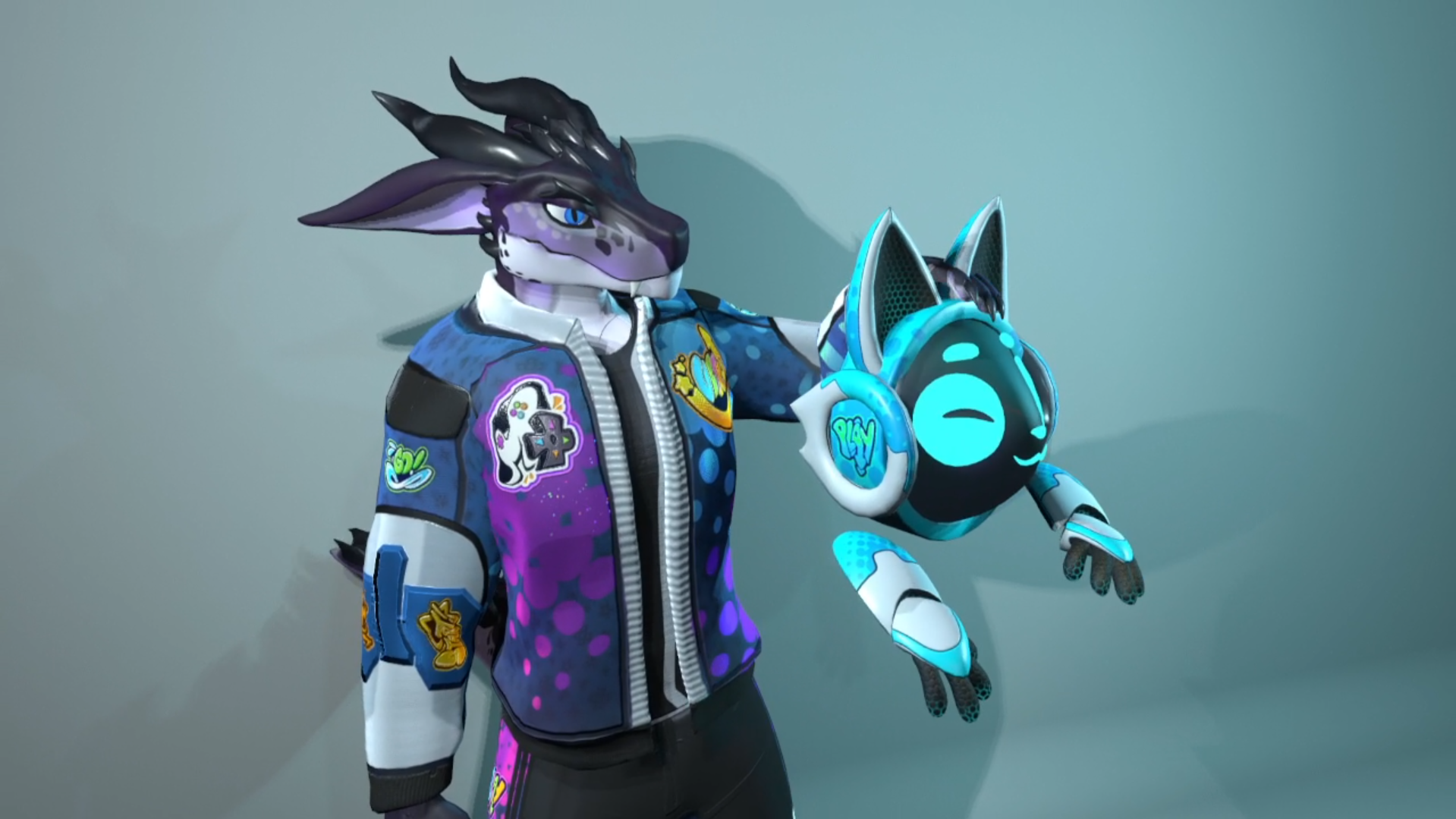 Robocat Follower (Compatible with any VRChat avatar)