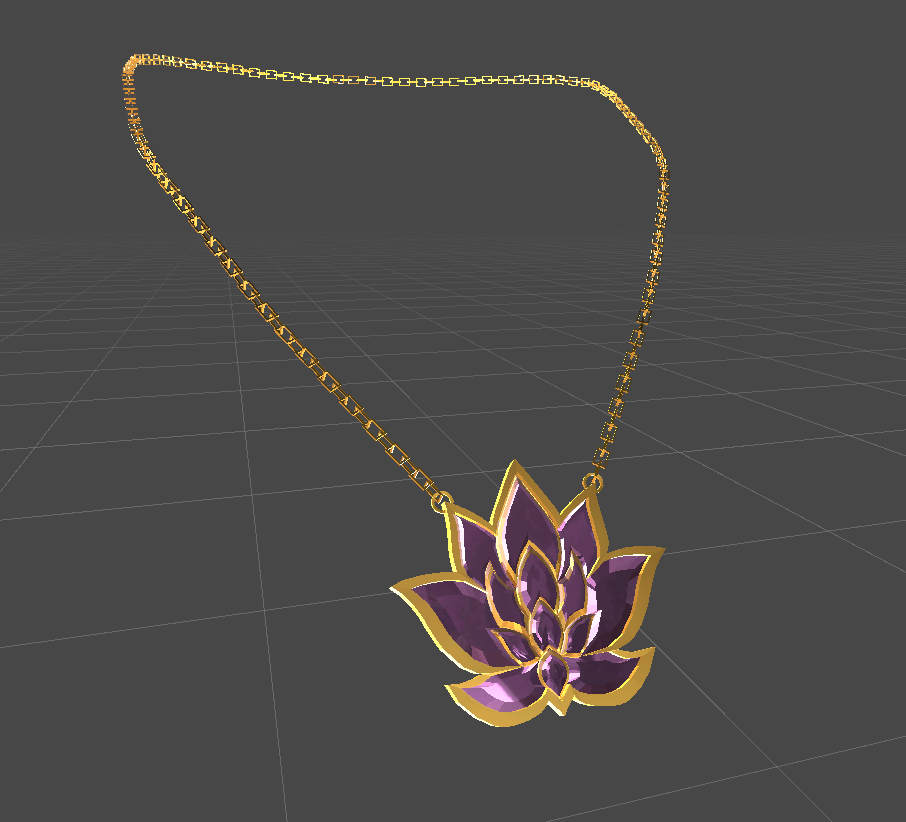 Lotus Necklace