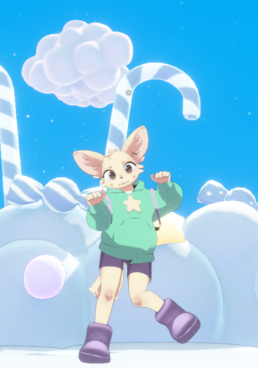 Mint the Chibi Fennec