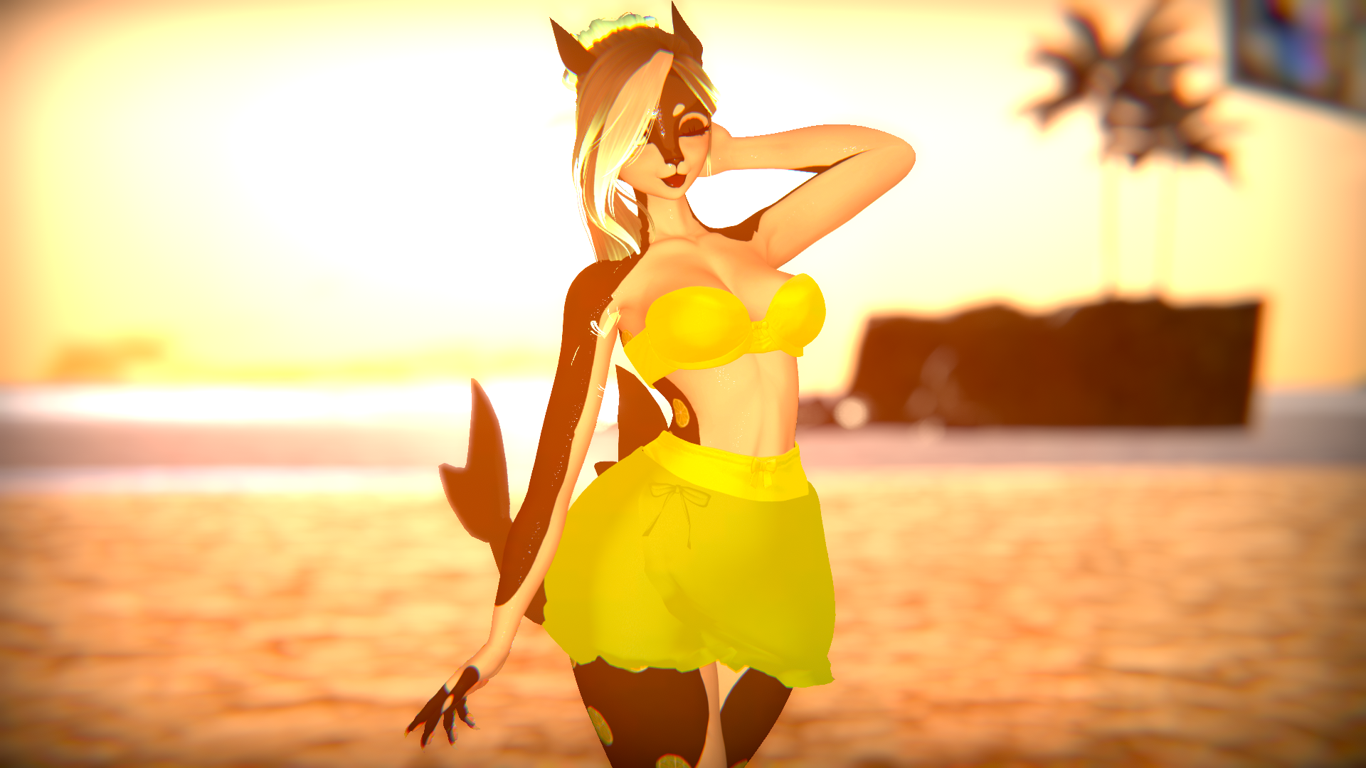 Sage The Lime Shark // PC&Quest; // SFW