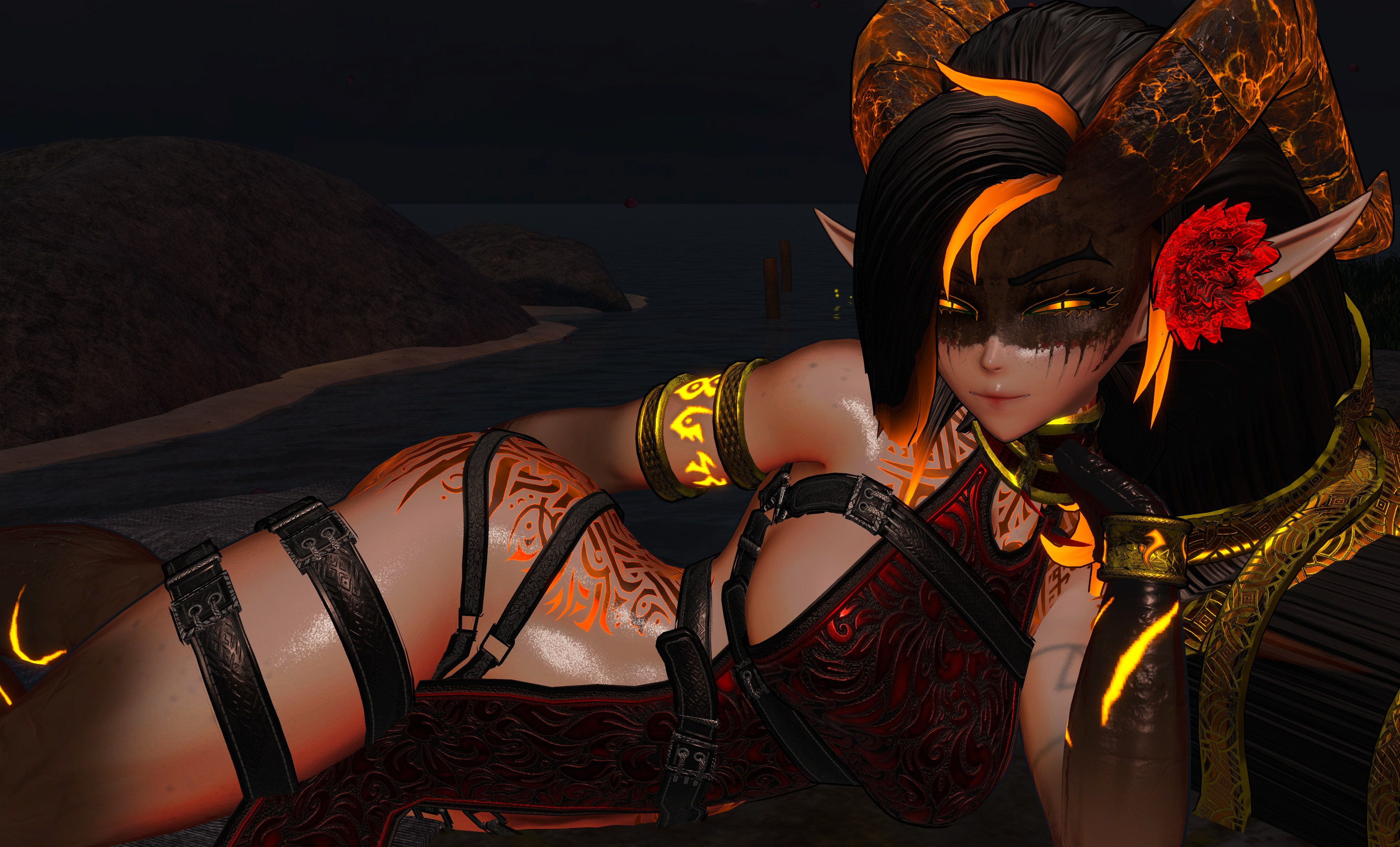 Horna, The corrupted dragon girl