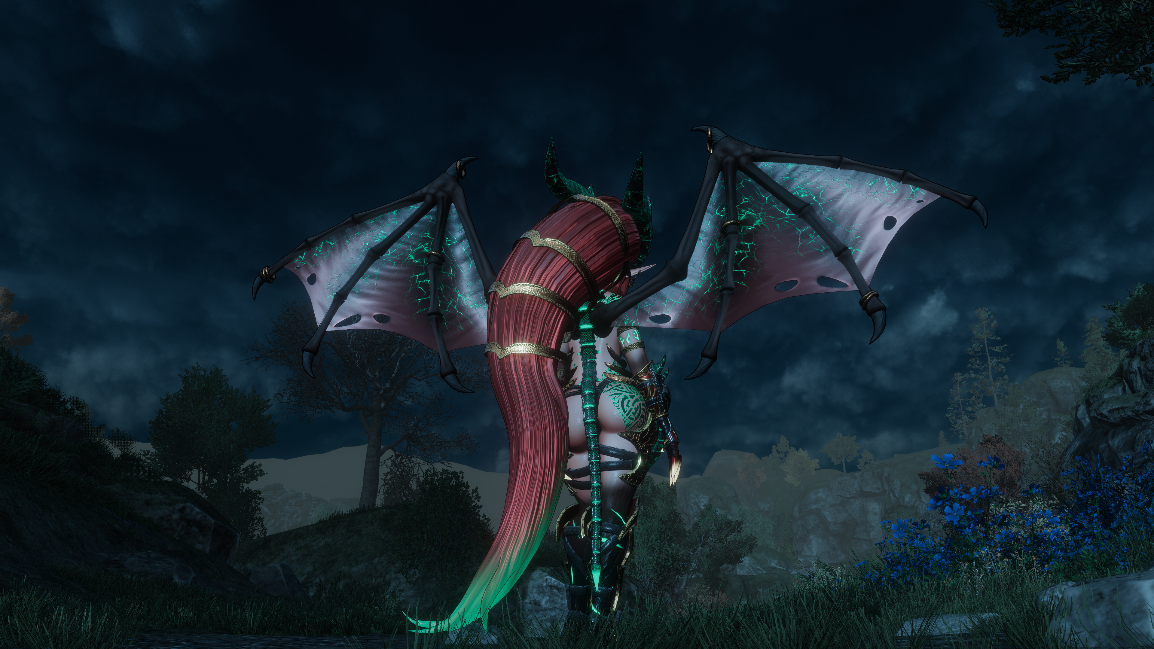 Horna, The corrupted dragon girl