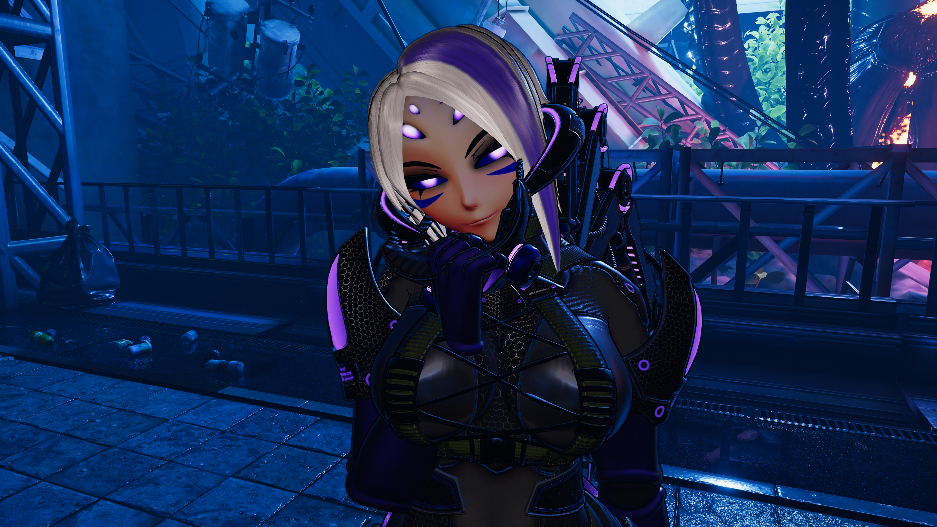4R4-chn3, the spider monster girl