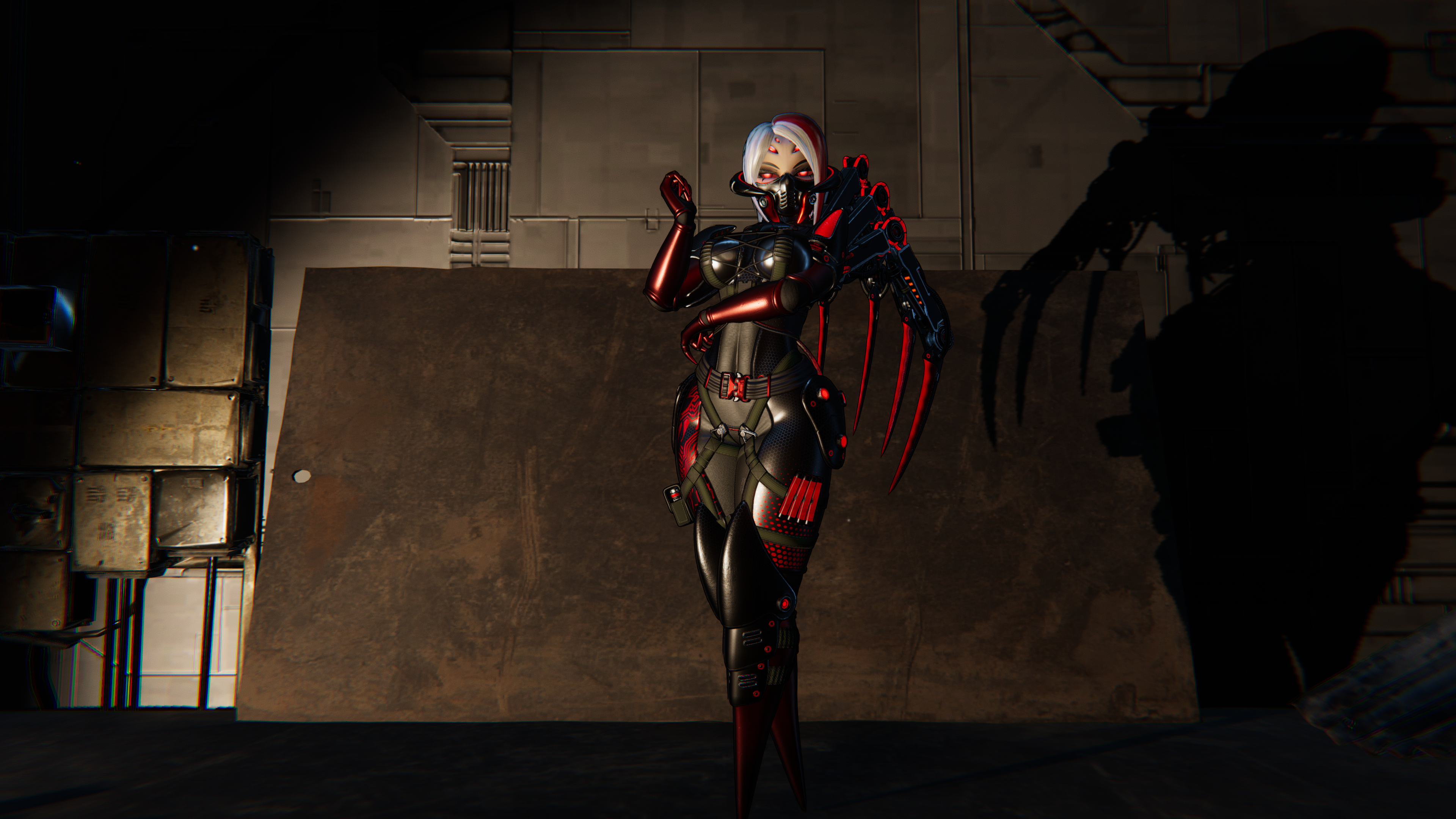 4R4-chn3, the spider monster girl