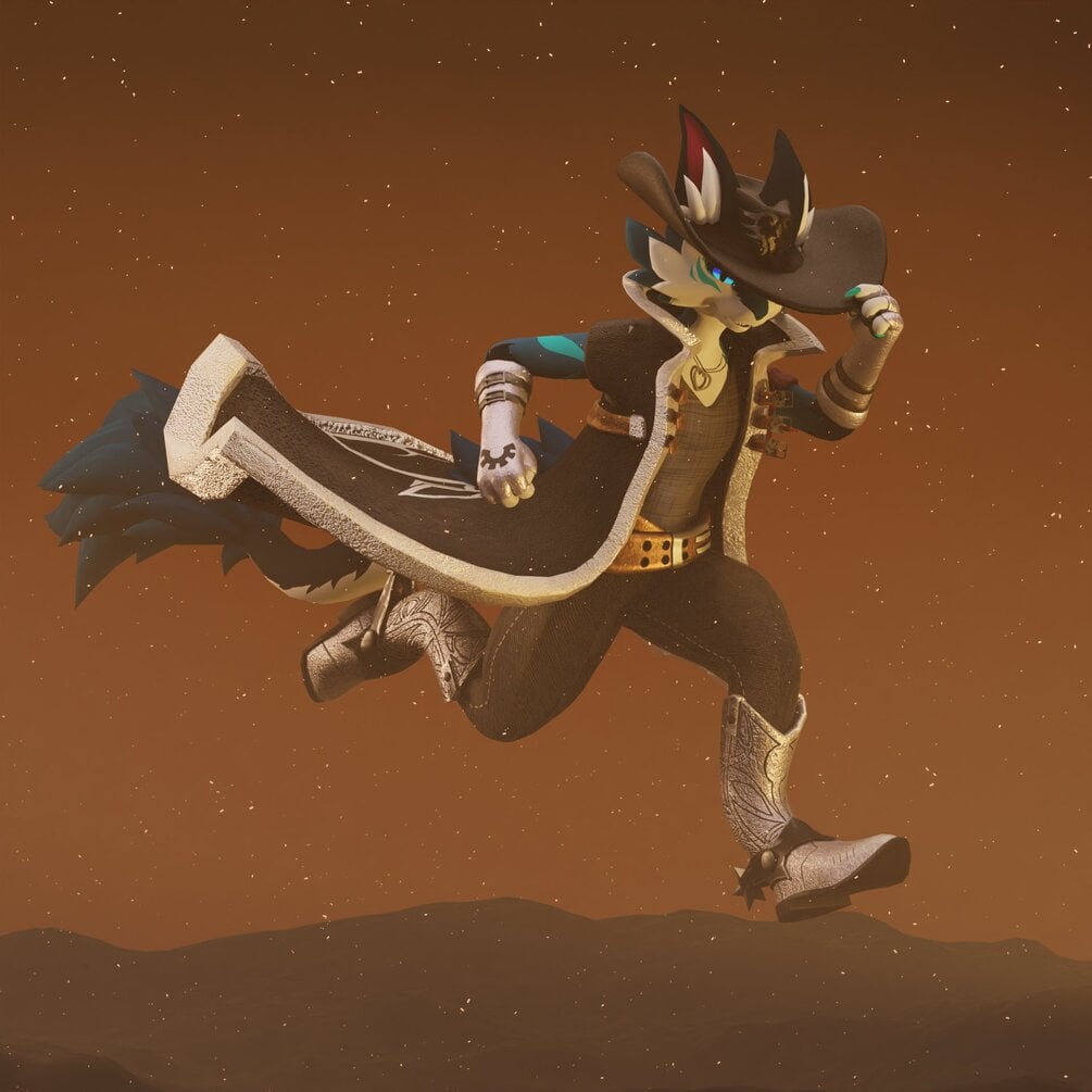 Western Runner outfit for Novabeasts