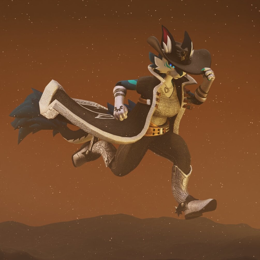 Western Runner outfit for Novabeasts