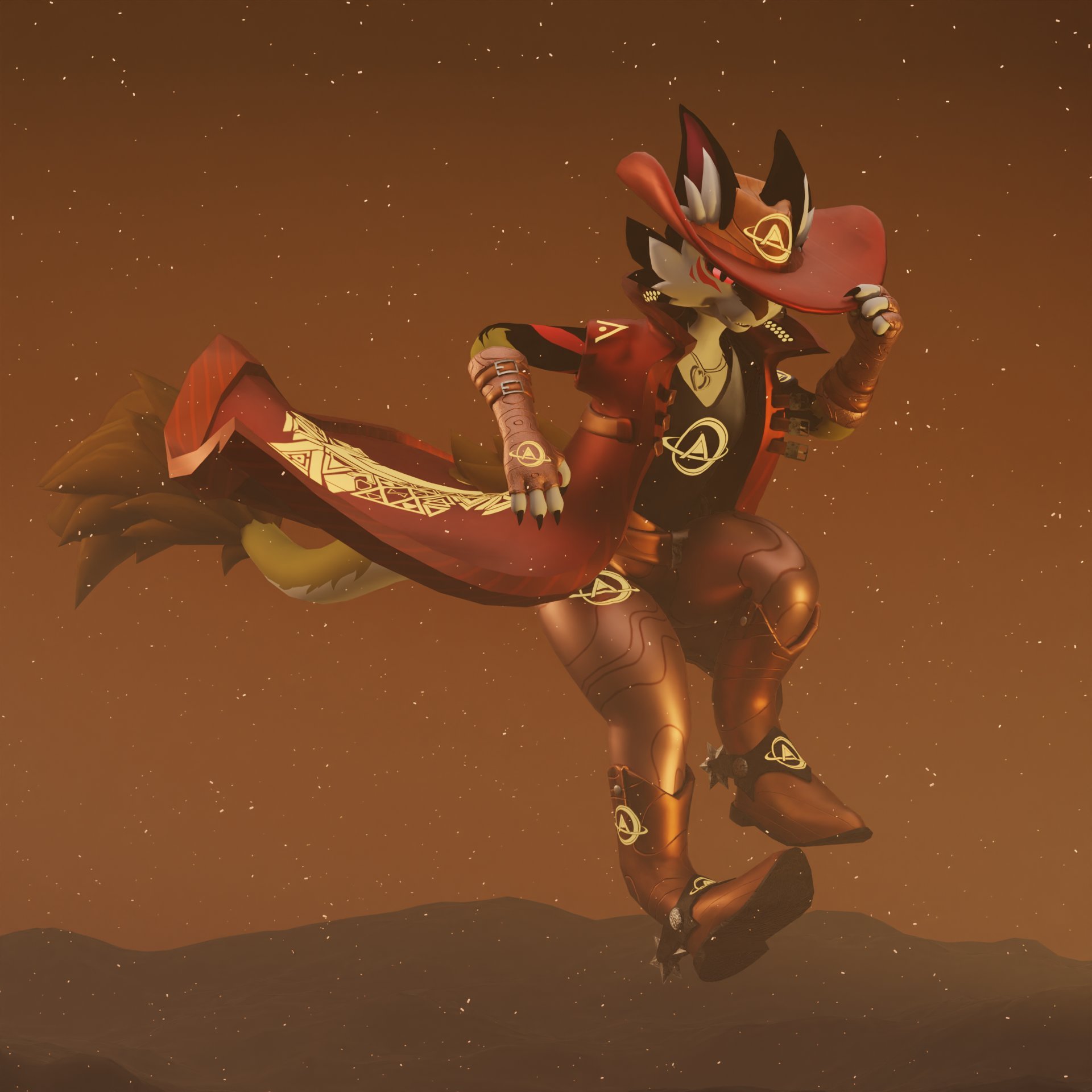 Western Runner outfit for Novabeasts