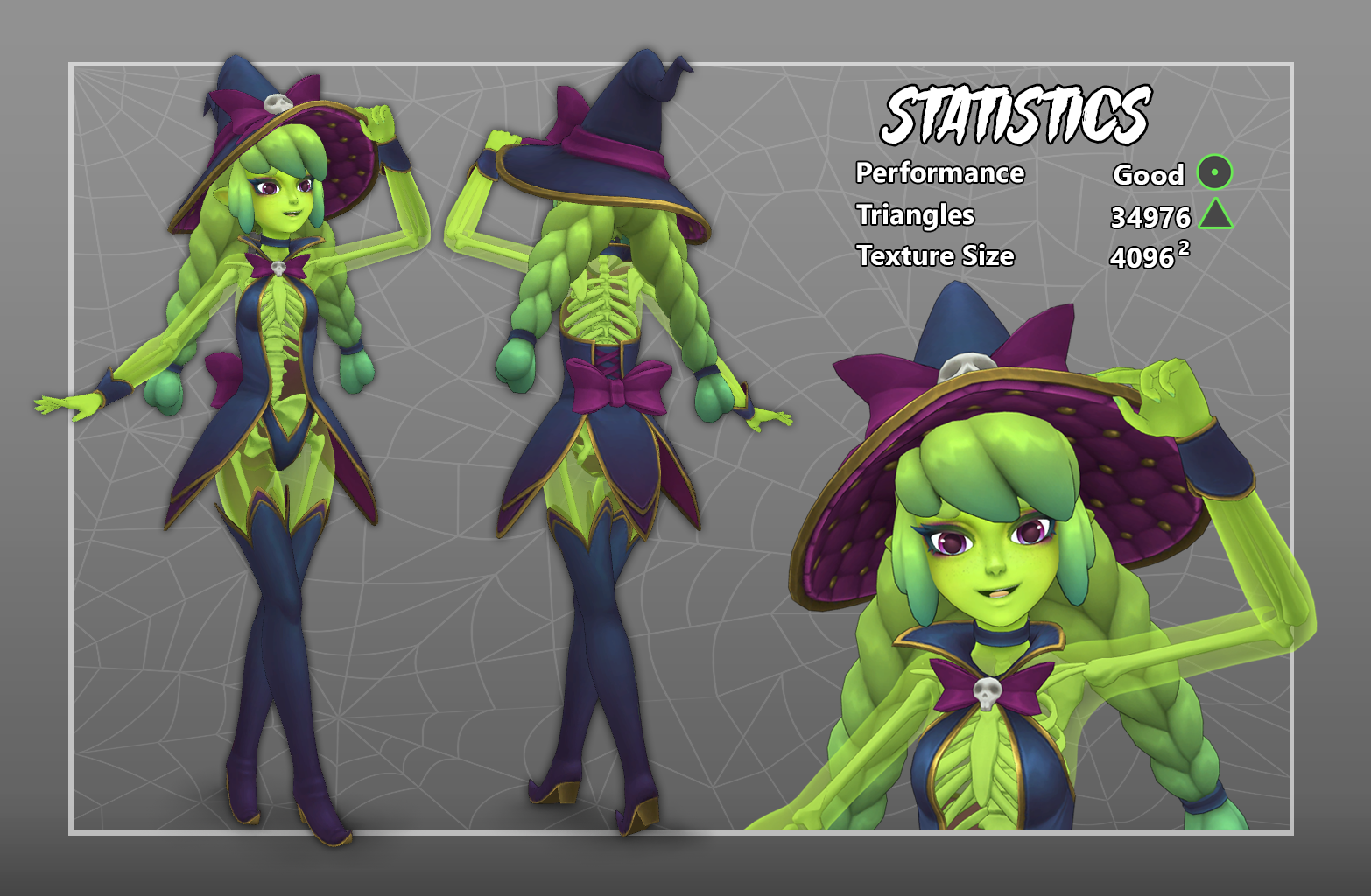 Slime Witch | VRChat Halloween Avatar