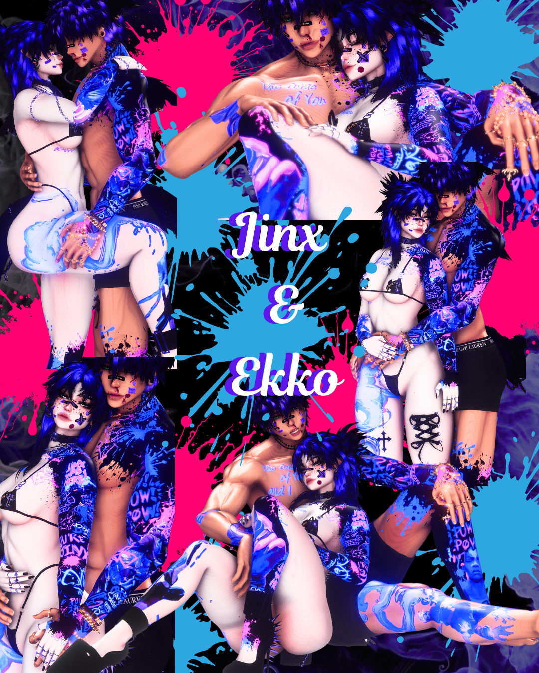 Jinx and Ekko