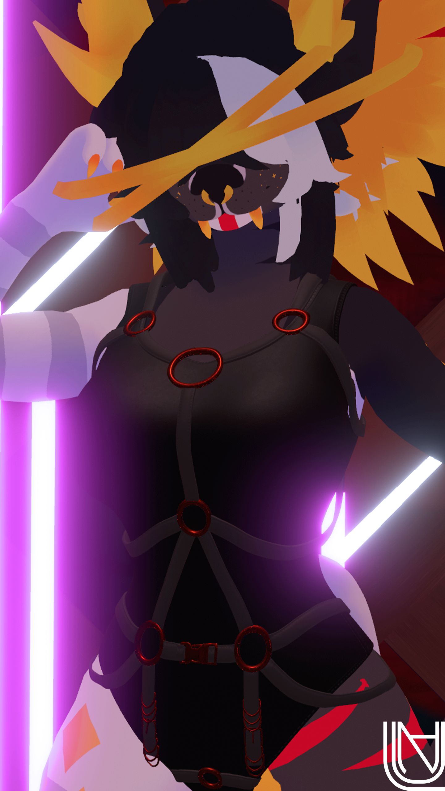 Hyenid Bodysuit w/ Harness